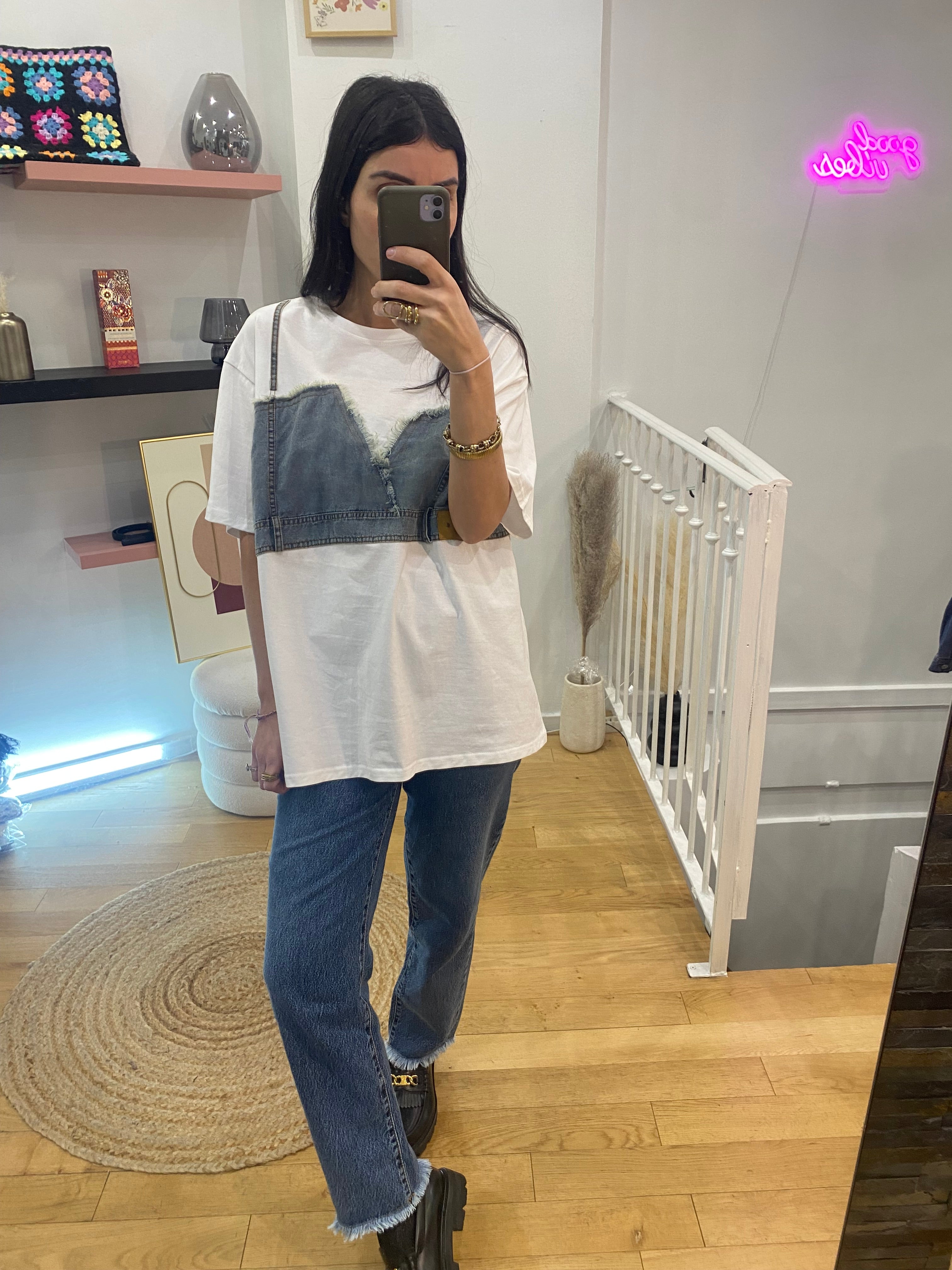 Jeans « Genna » jeans brut