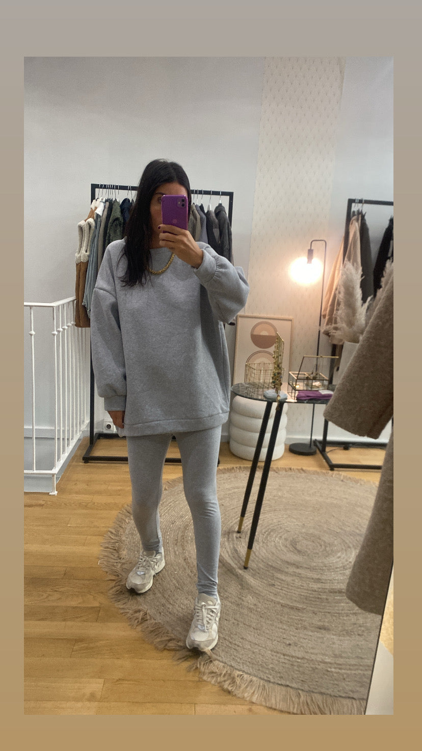Ensemble leggings  cindy » gris