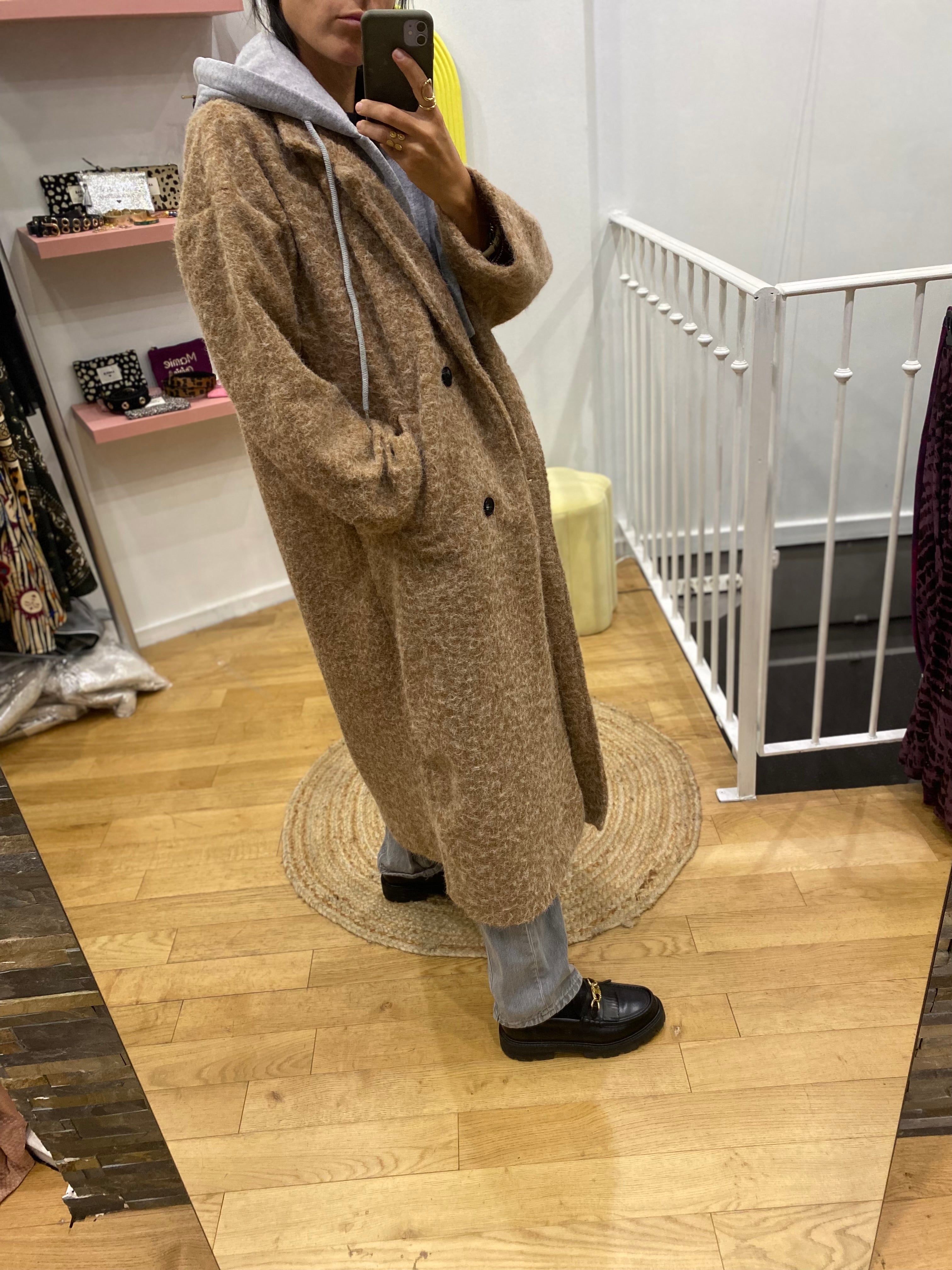 Manteau « tracy » camel