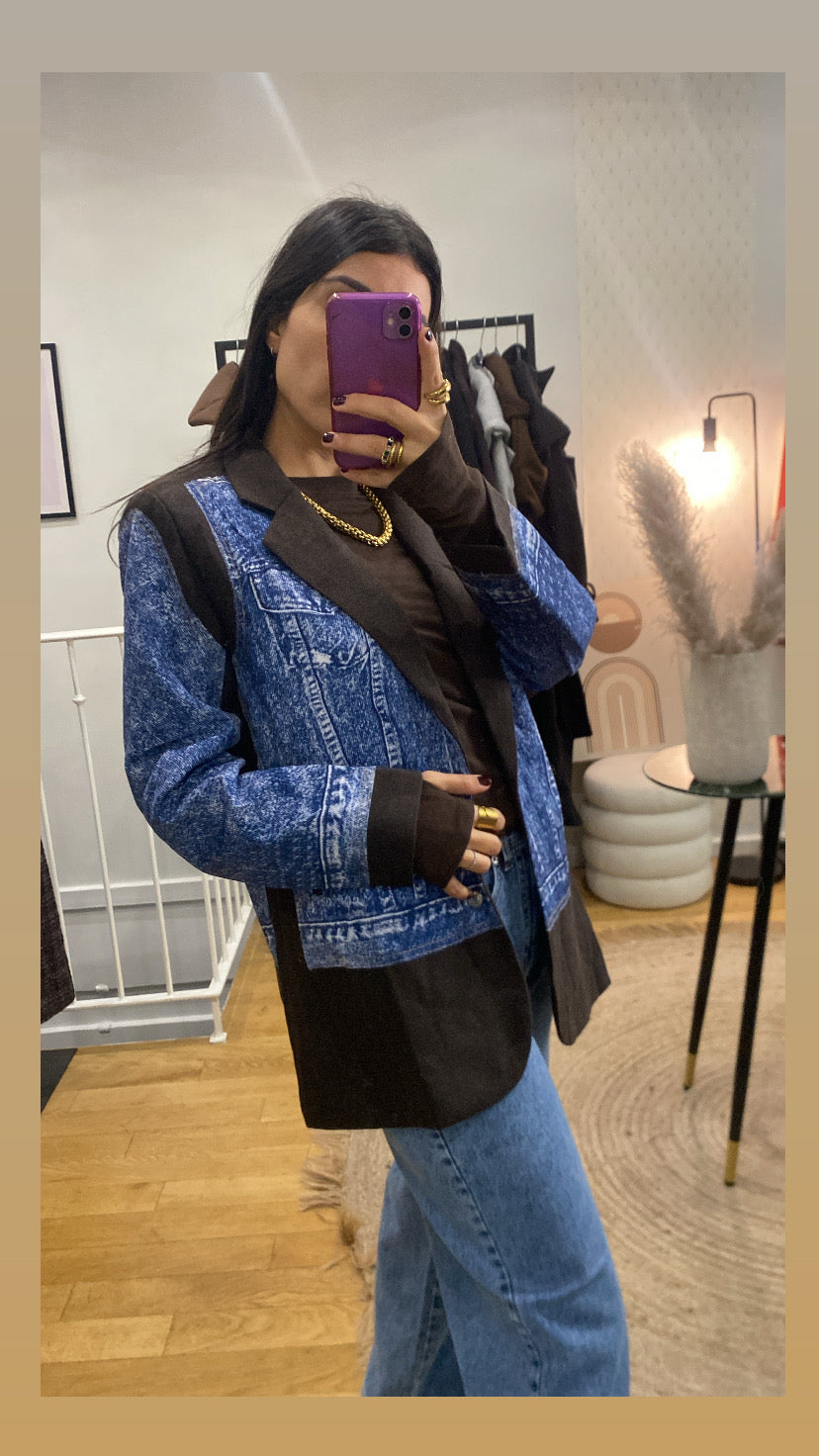 Veste « Winny » marron foncé