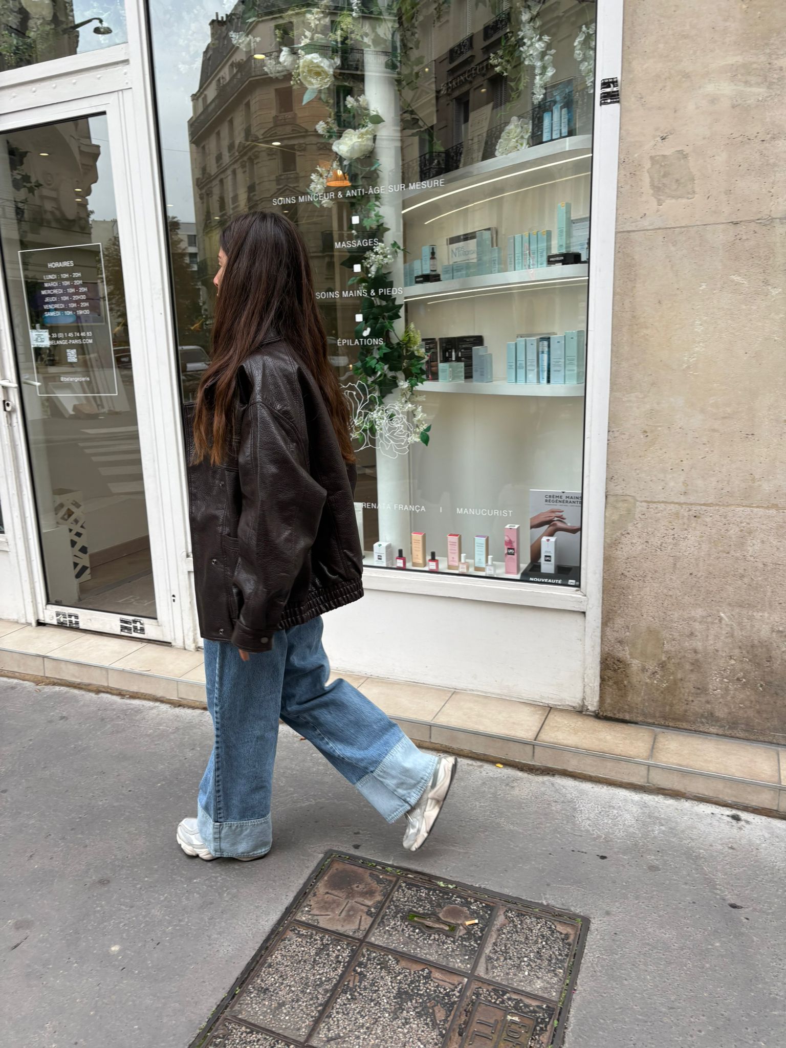 Blouson « Zoé » marron