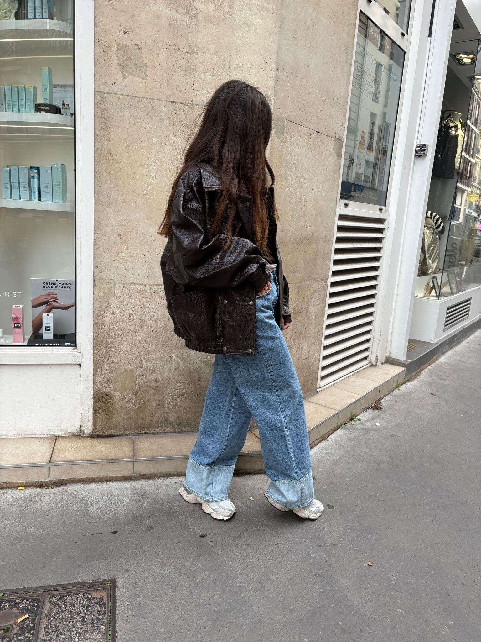 Blouson « Zoé » marron