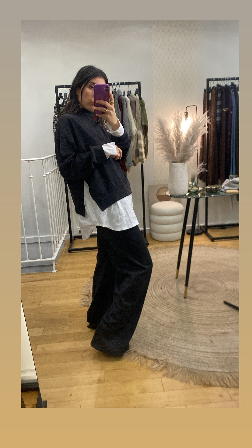 Ensemble « Jen » gris/noir