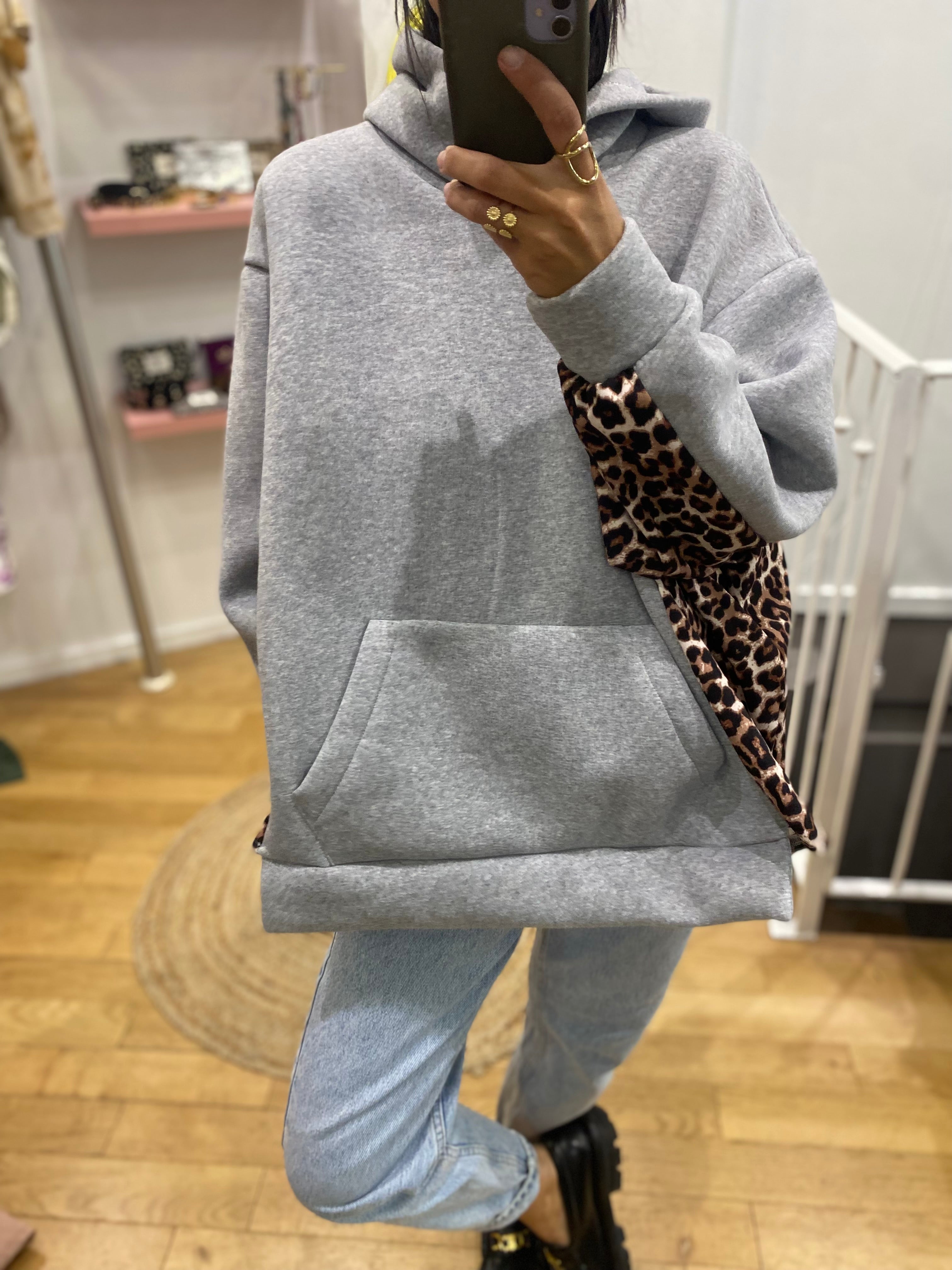 Pull « Louna » gris