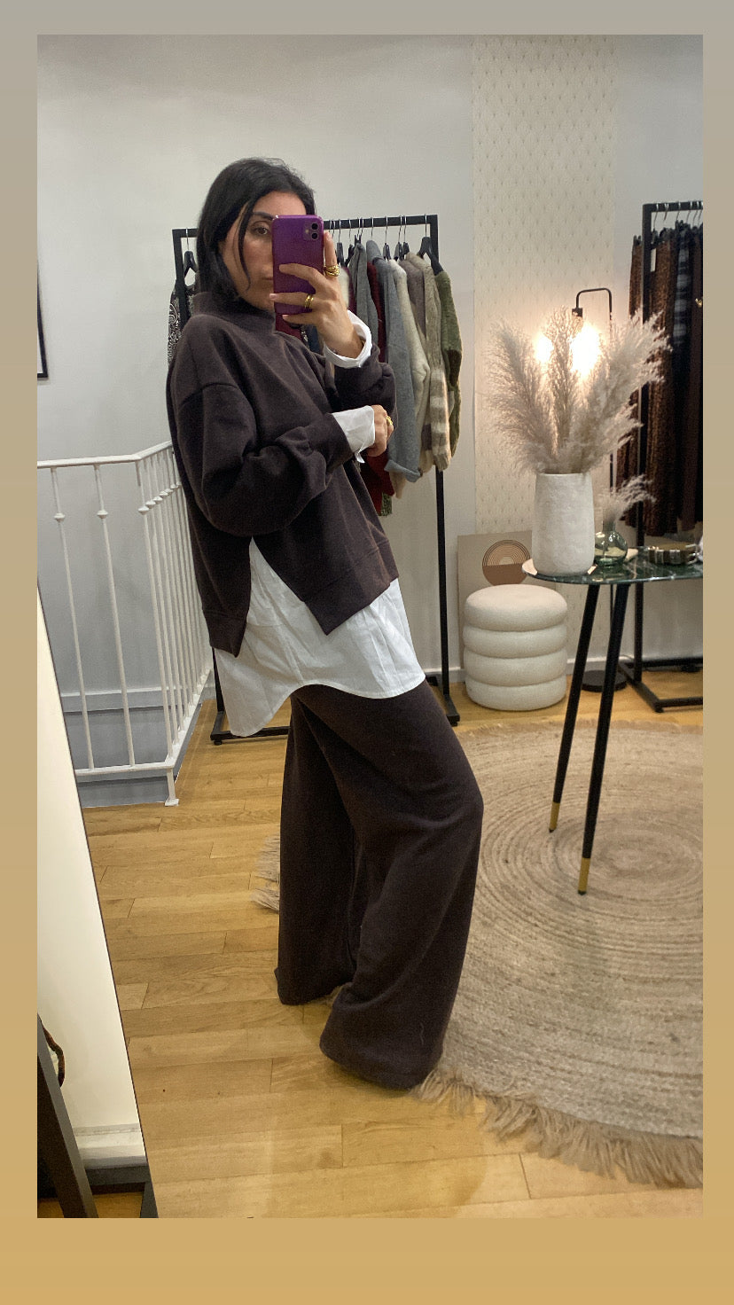 Ensemble « Jen » taupe