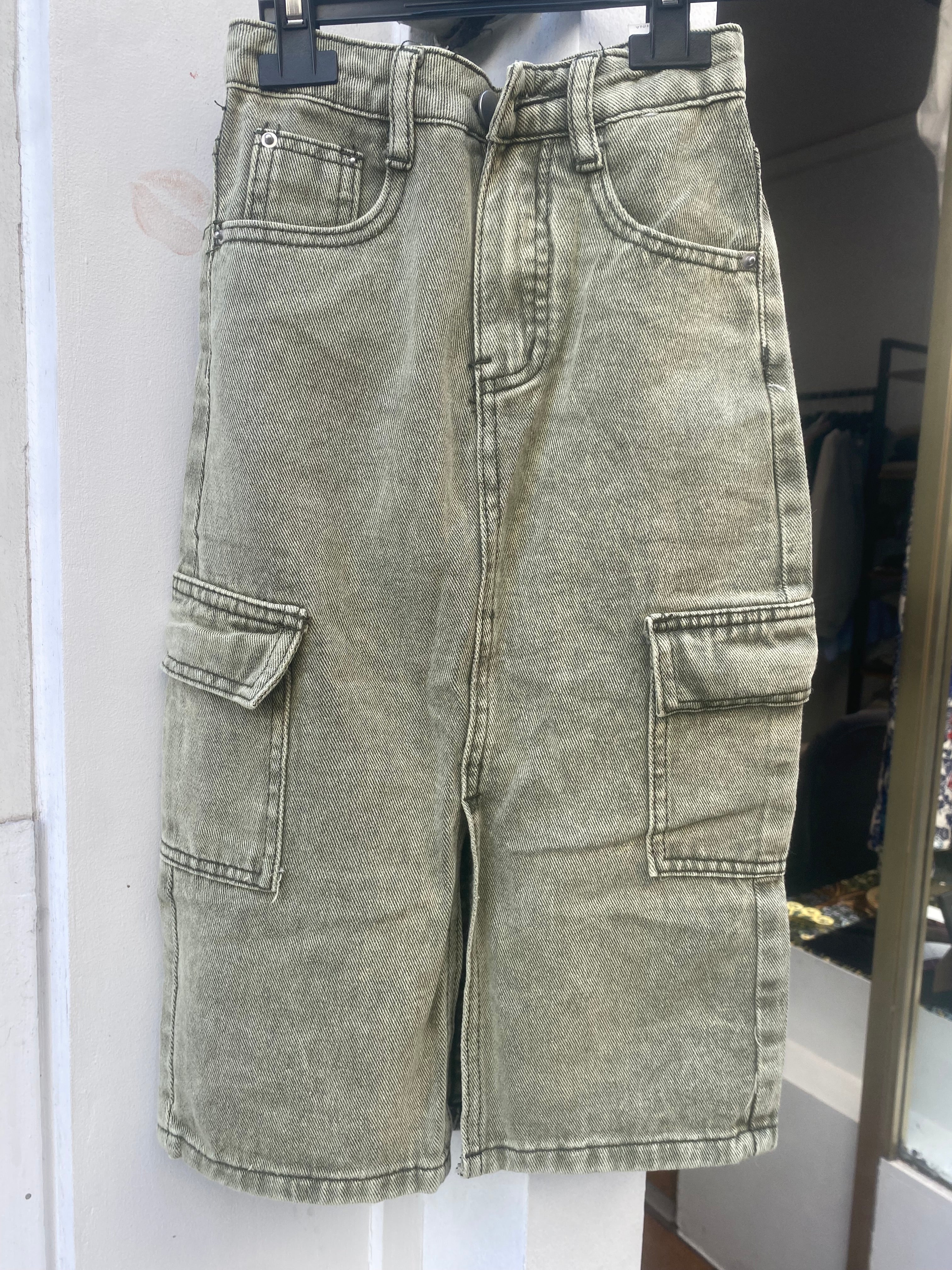 Jupe cargo « Jana » kaki