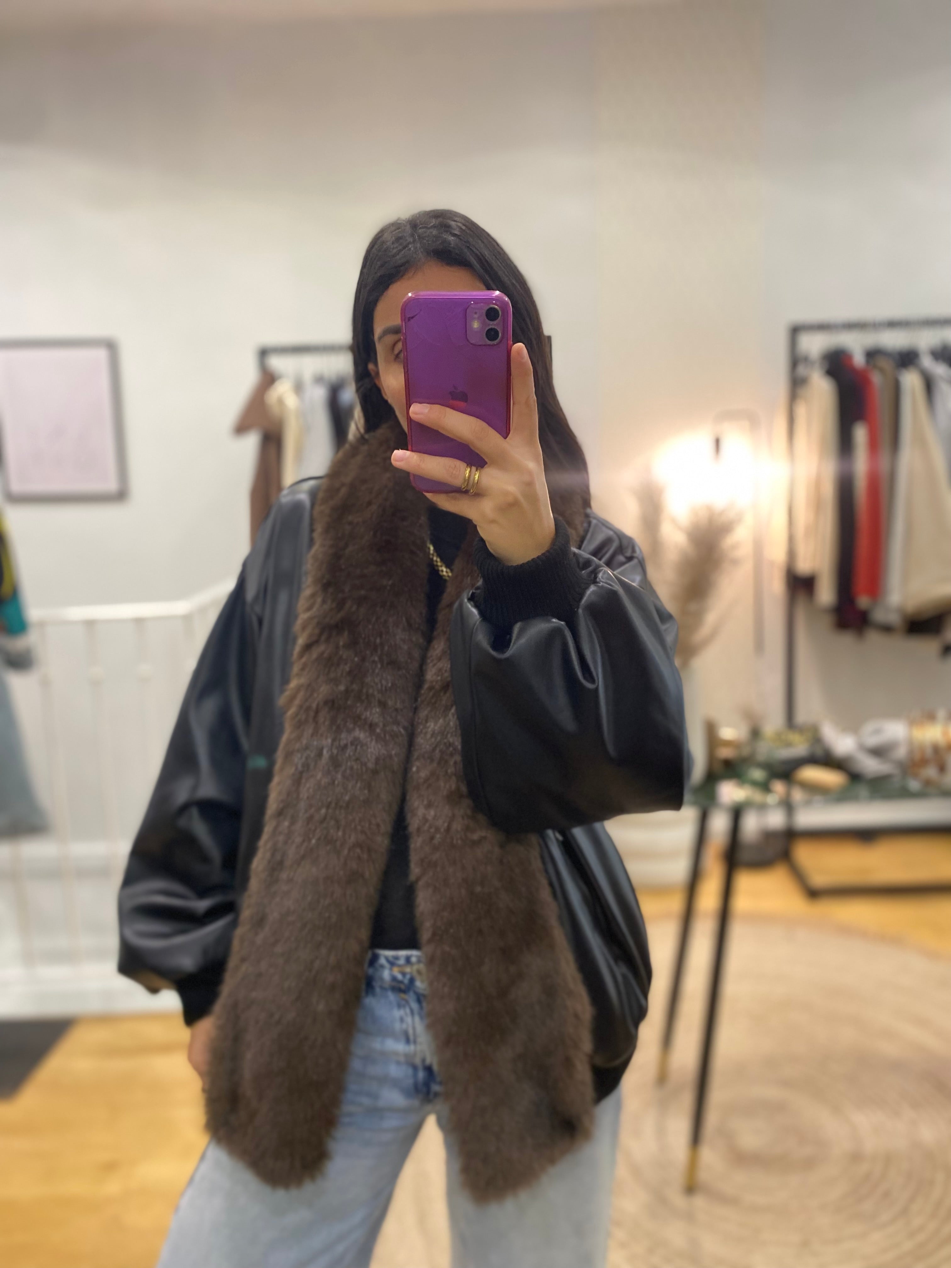 Blouson « Anais » noir