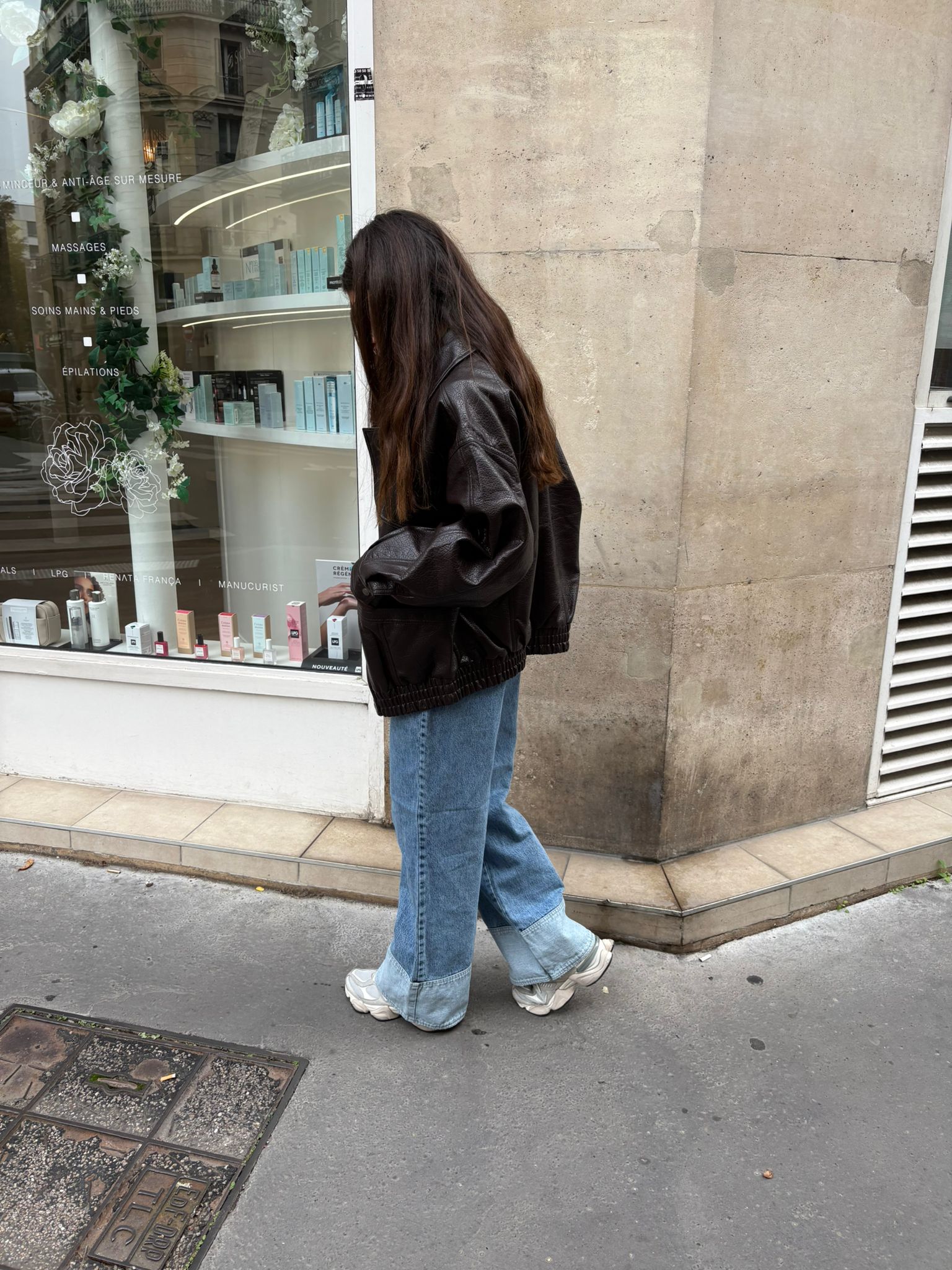 Blouson « Zoé » marron