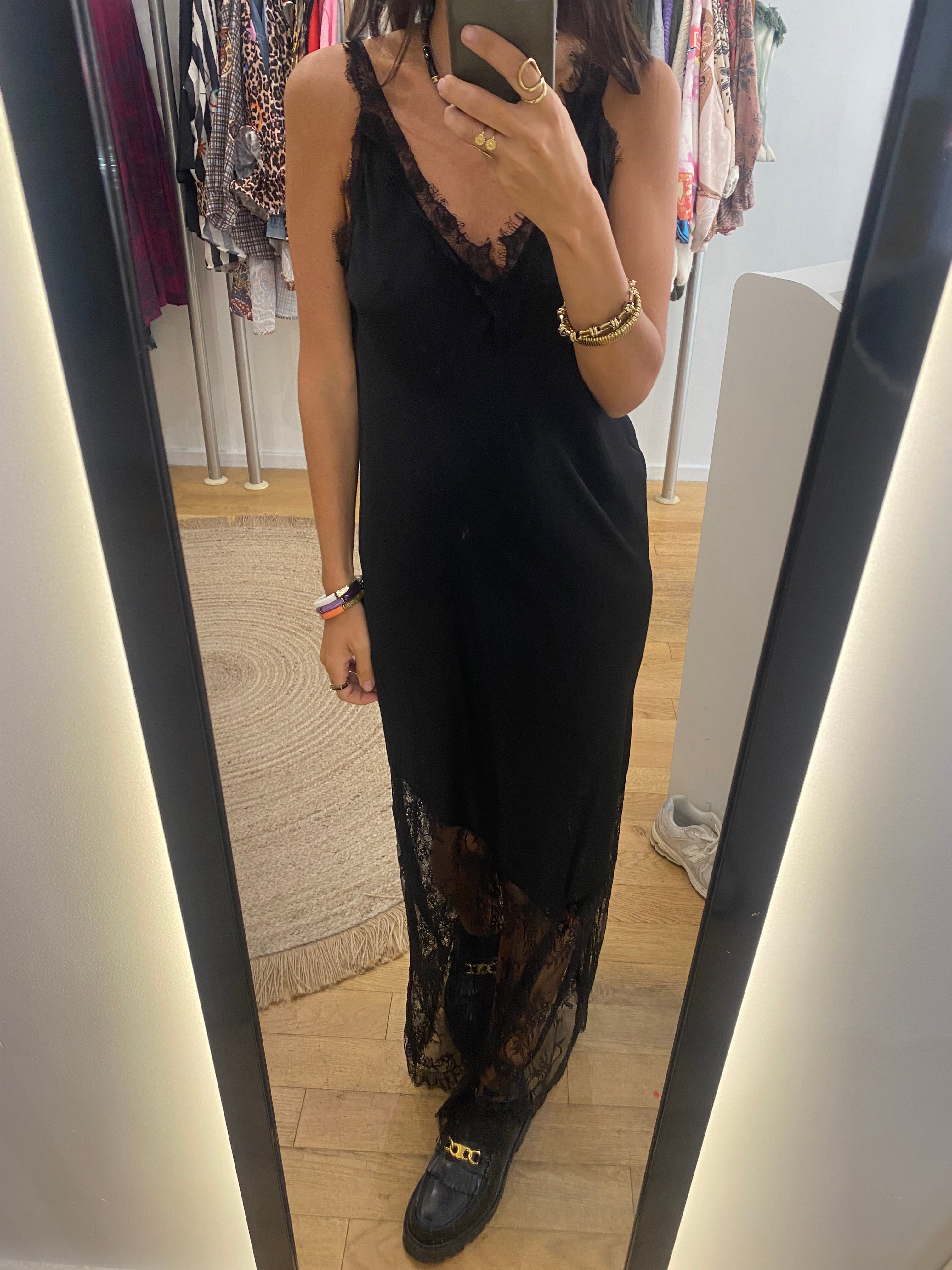 Robe « Pamela » noir