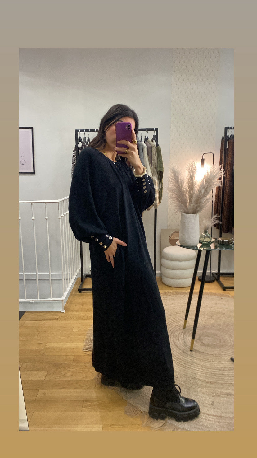 Robe « bella » noir