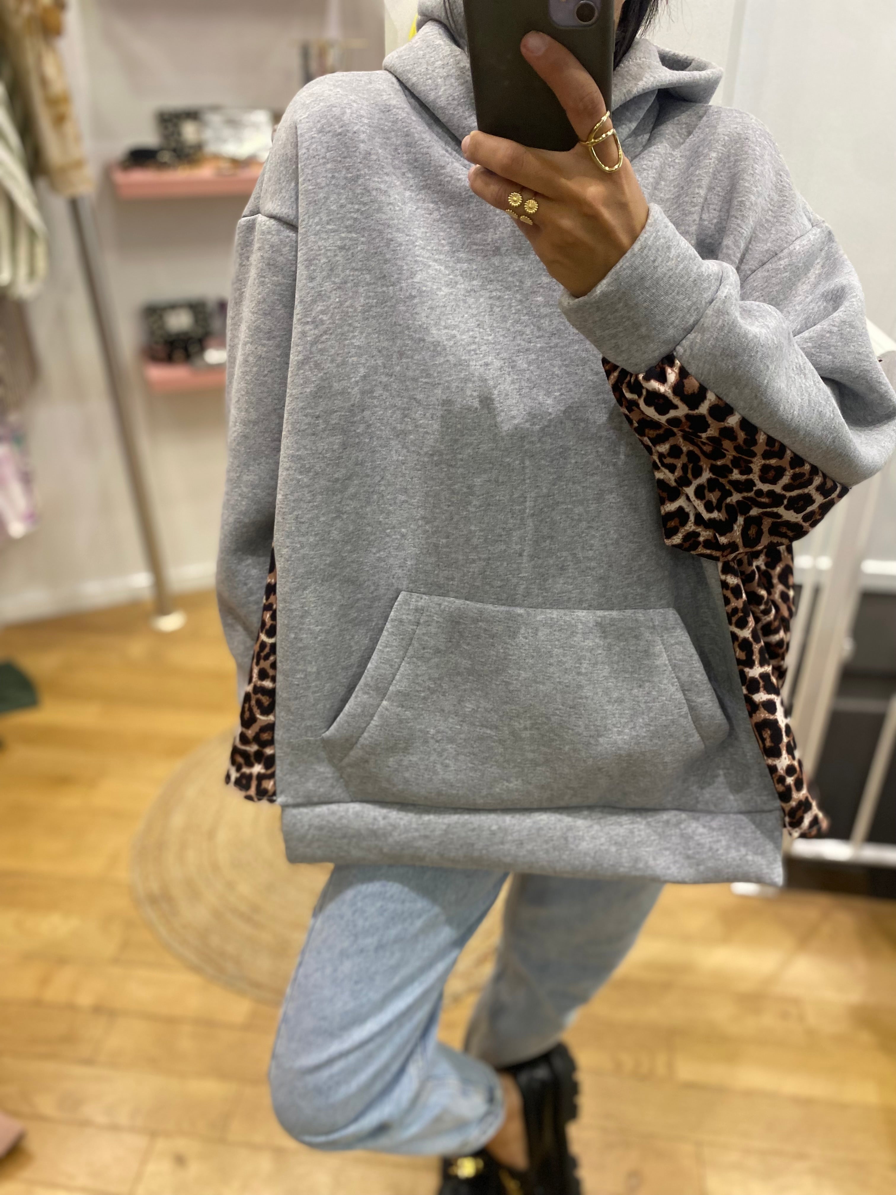 Pull « Louna » gris