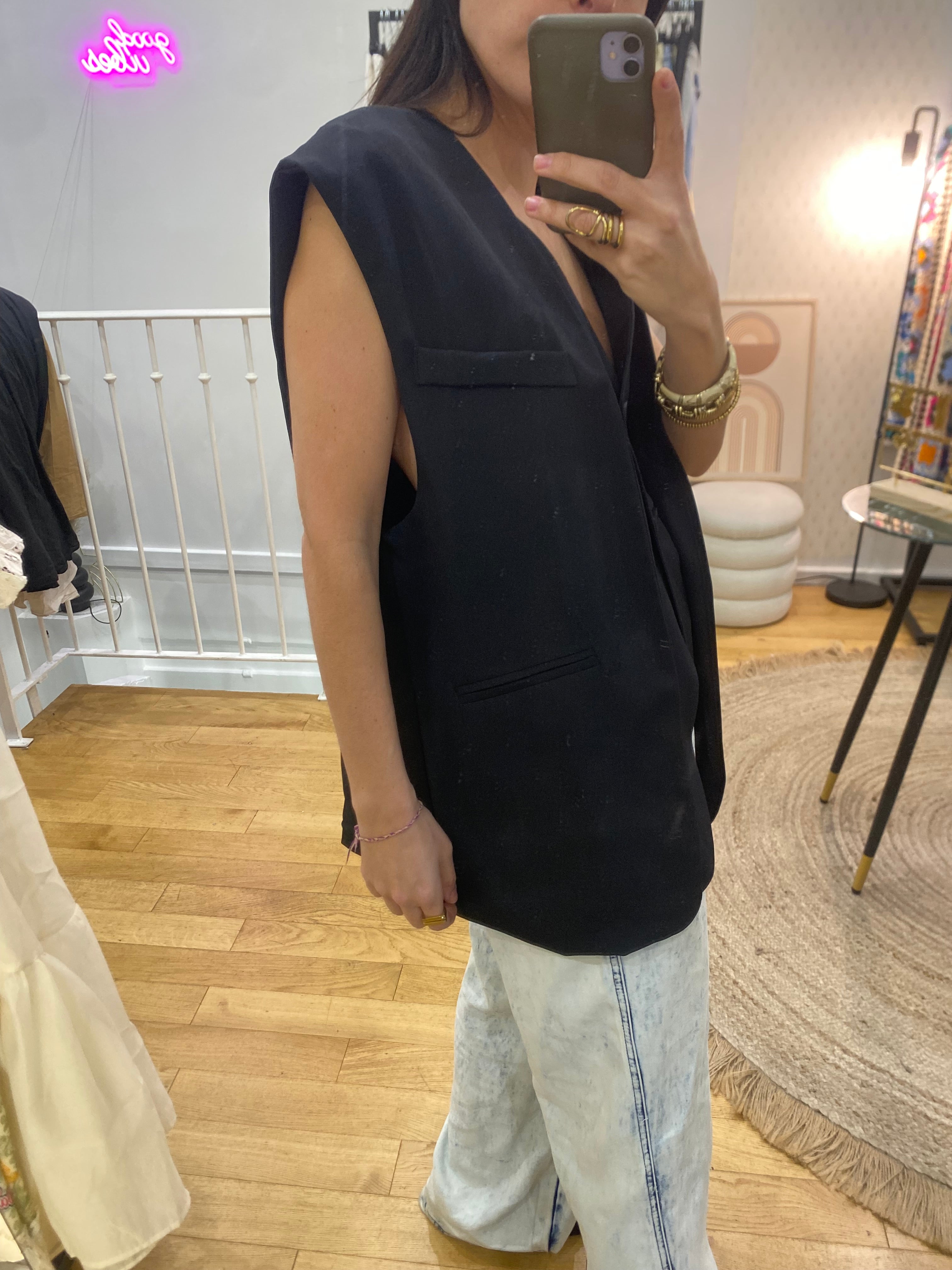 Veste « Liza » noir