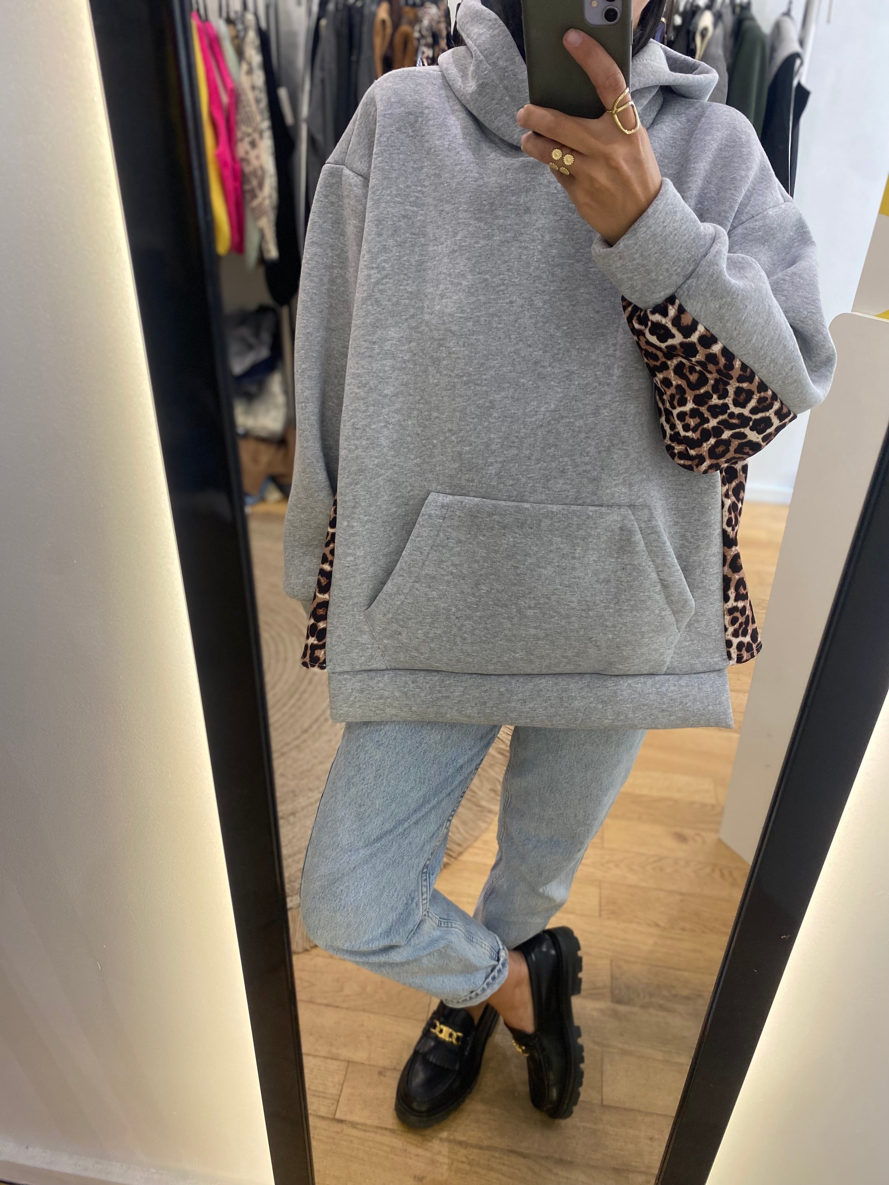 Pull « Louna » gris