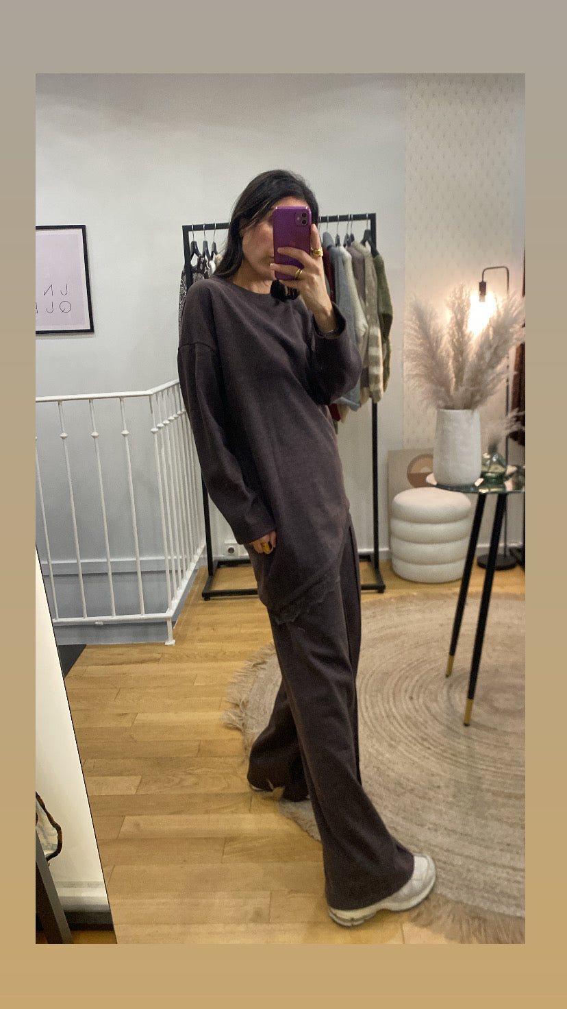 Ensemble « Lili » taupe