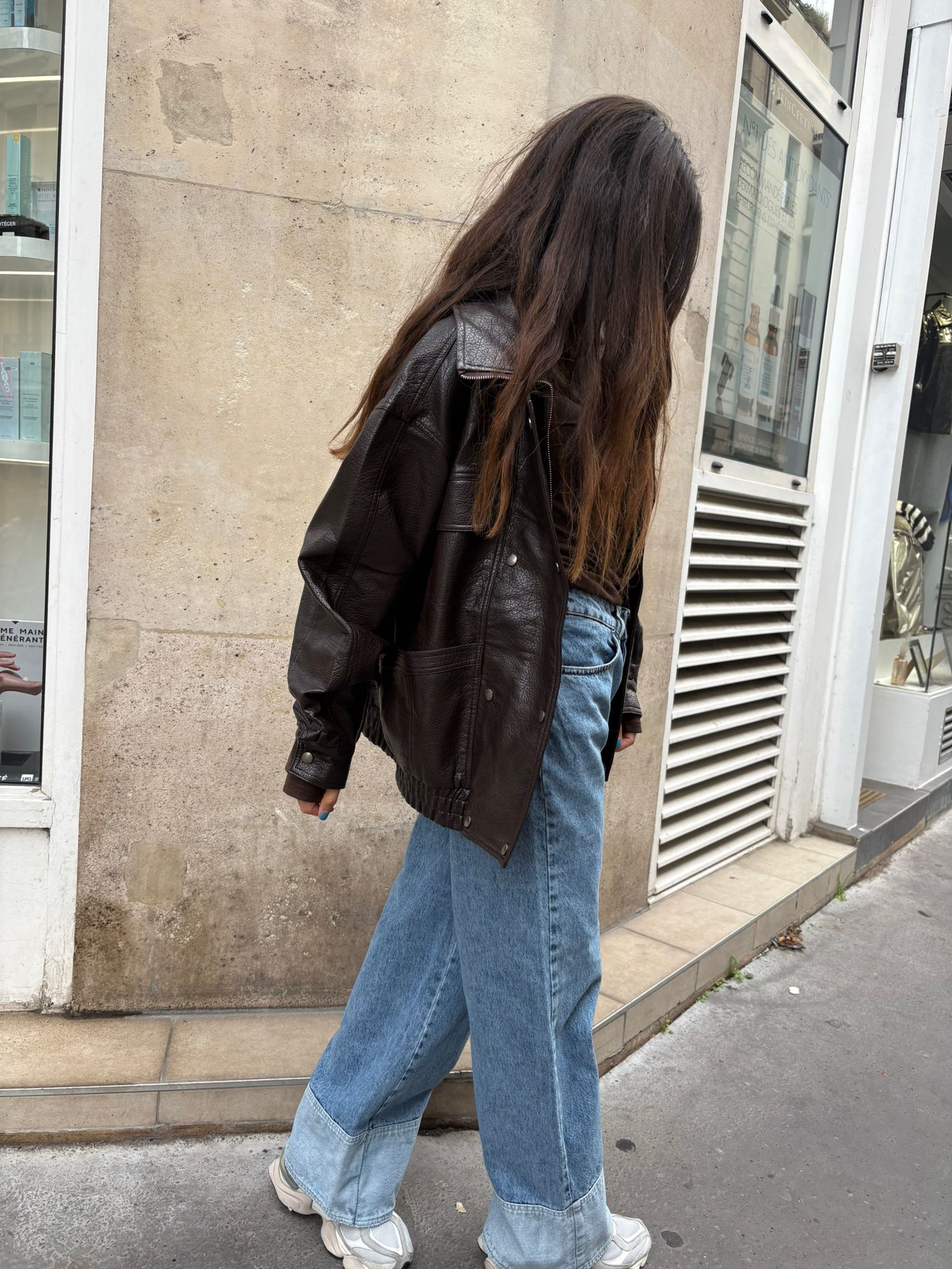 Blouson « Zoé » marron