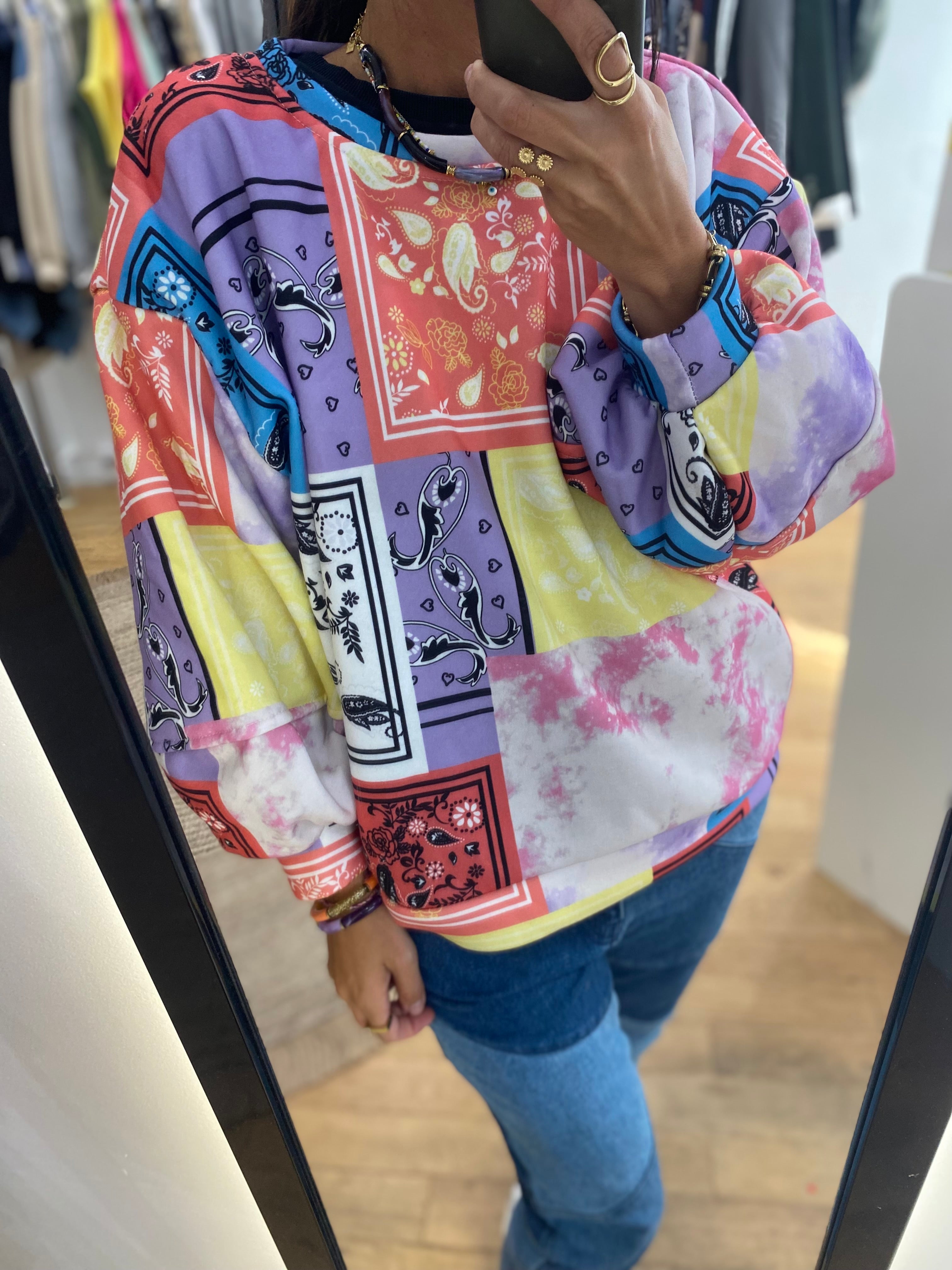 Pull « Margaux » multico