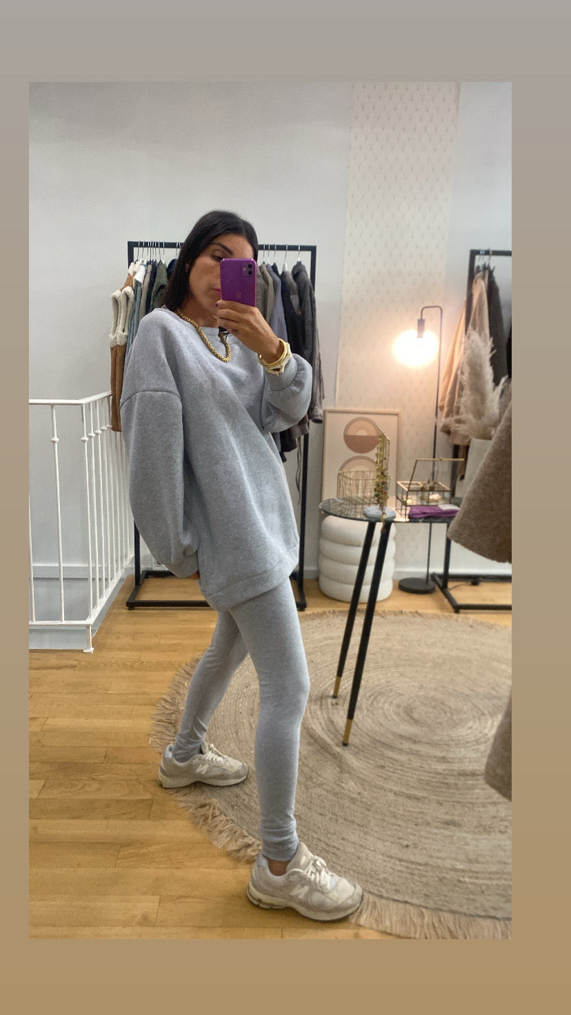 Ensemble leggings  cindy » gris