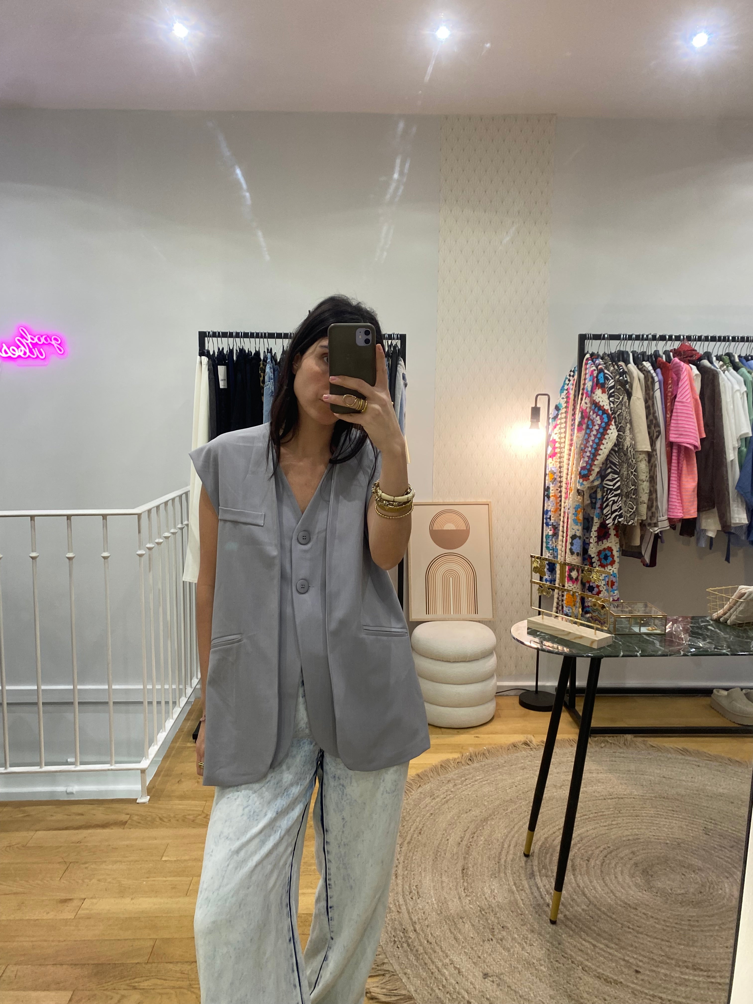 Veste « Liza » grise