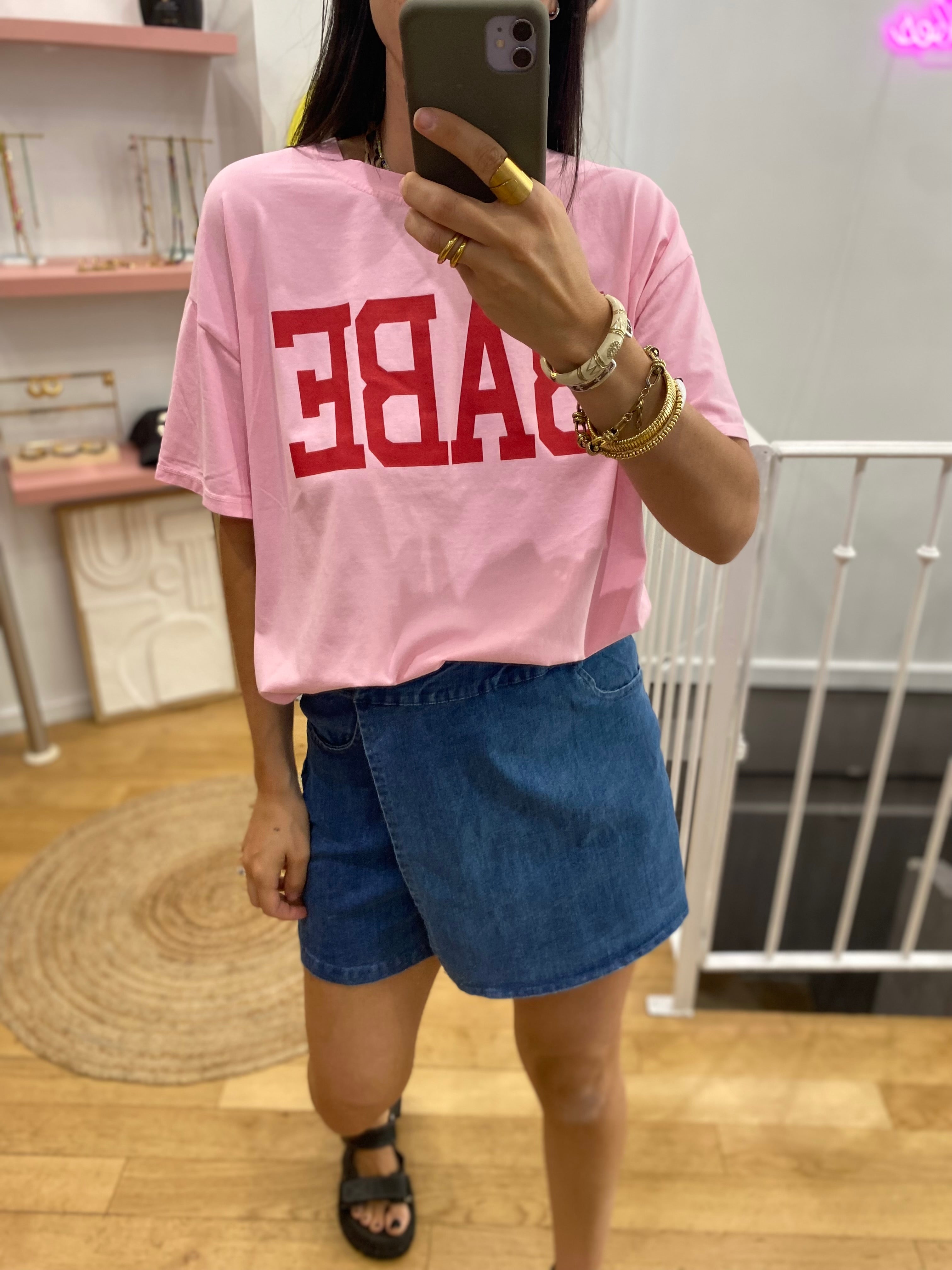 Short façon jupe « izia » bleu jeans