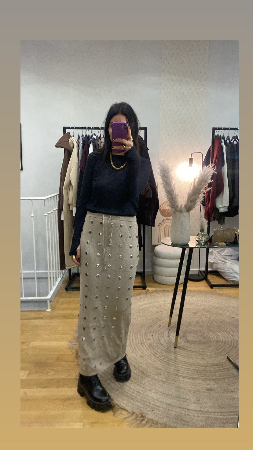 Jupe « Julie » beige