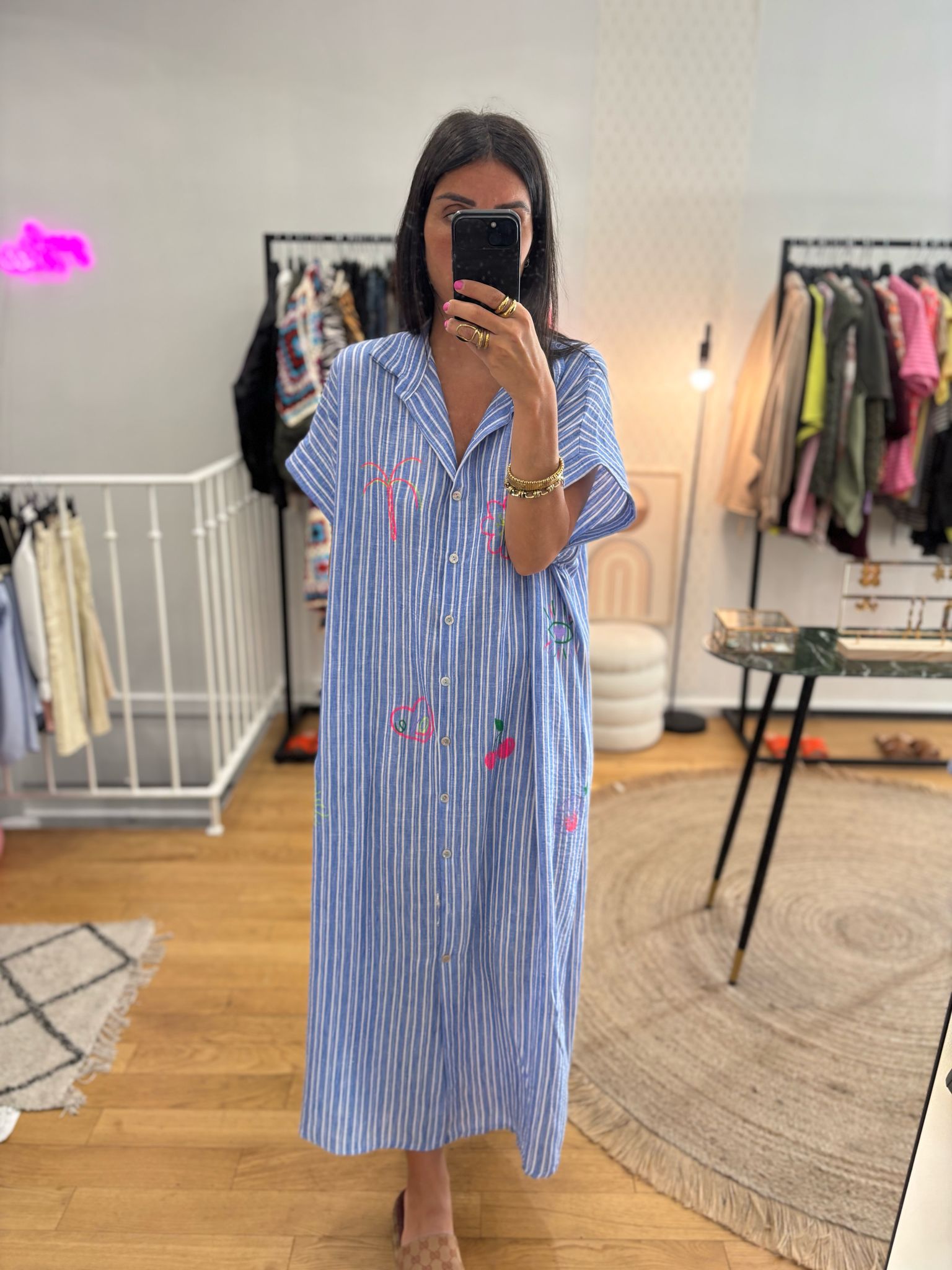 Robe « Lennie » bleu
