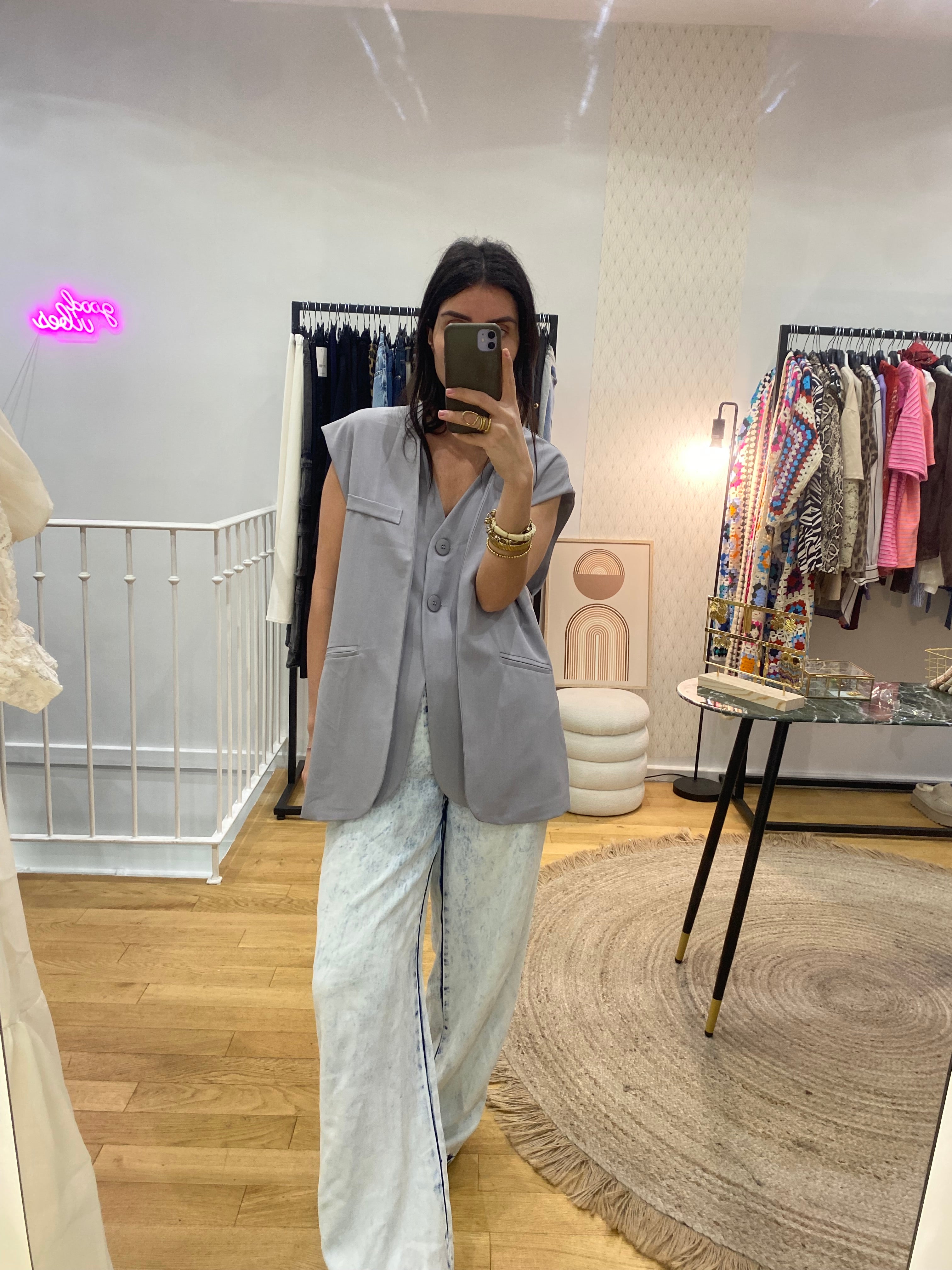Veste « Liza » grise