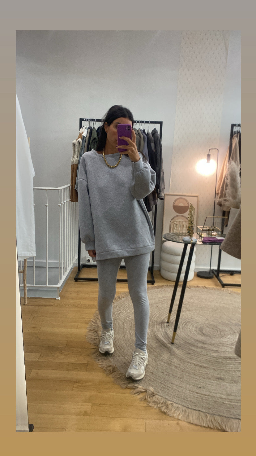 Ensemble leggings  cindy » gris