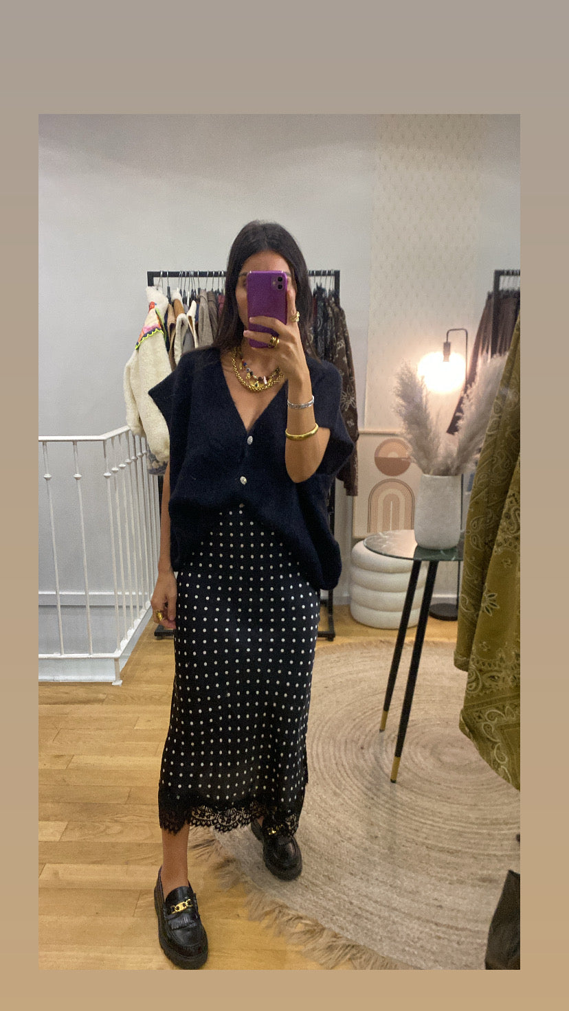 Gilet « Ella » noir