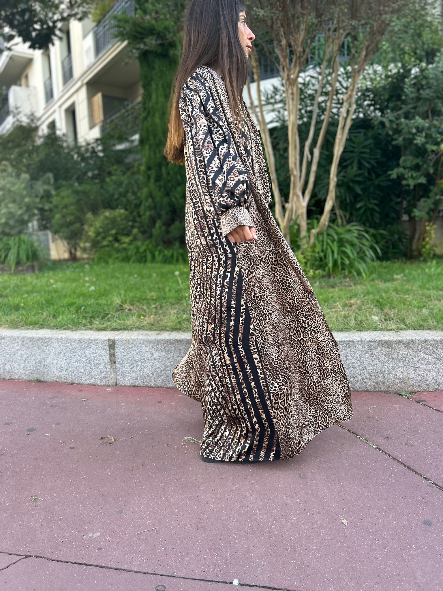 Robe « Hanna » léopard