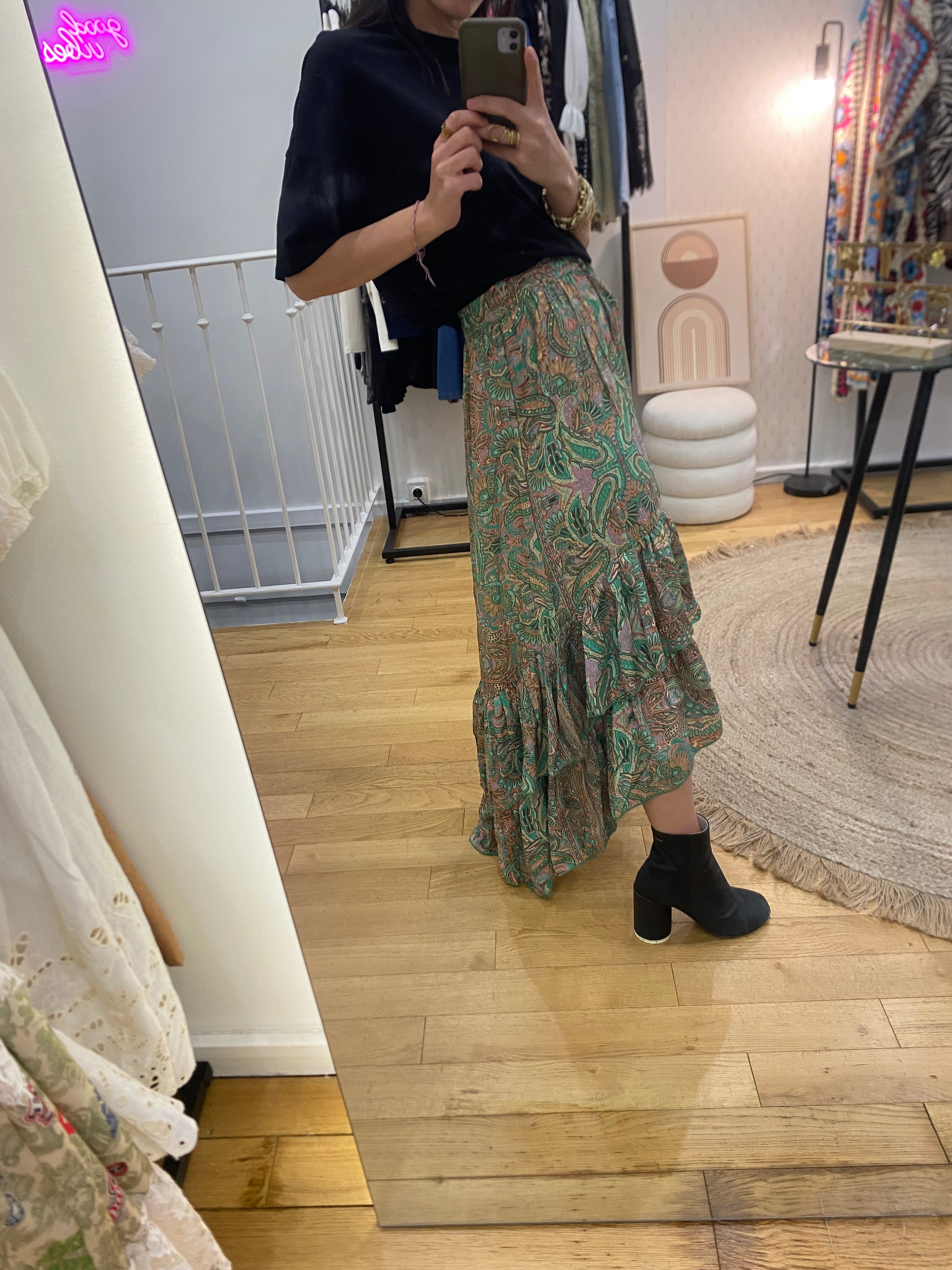 Jupe asymétrique « Selena »