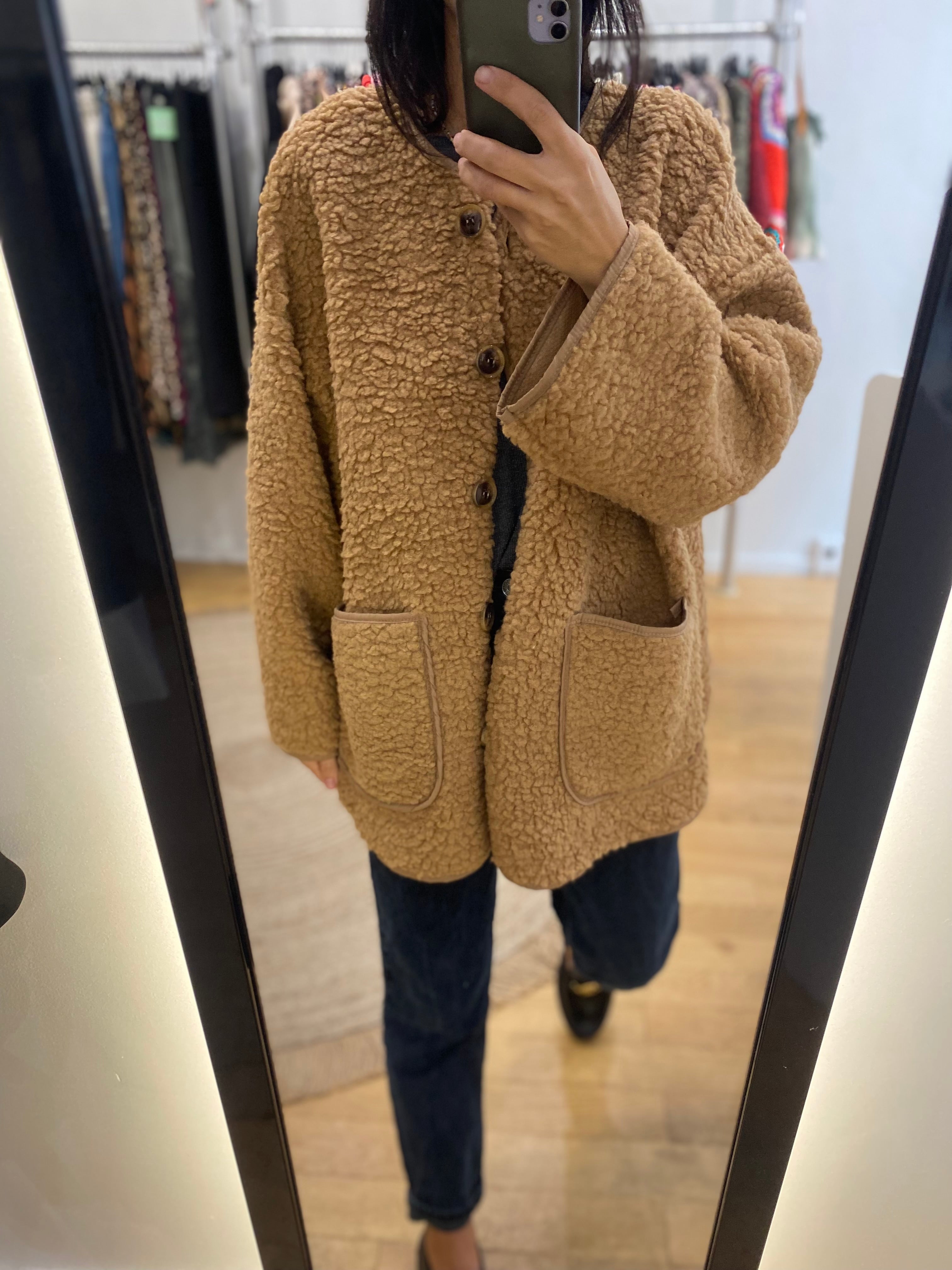 Veste / gilet « Maddy » camel