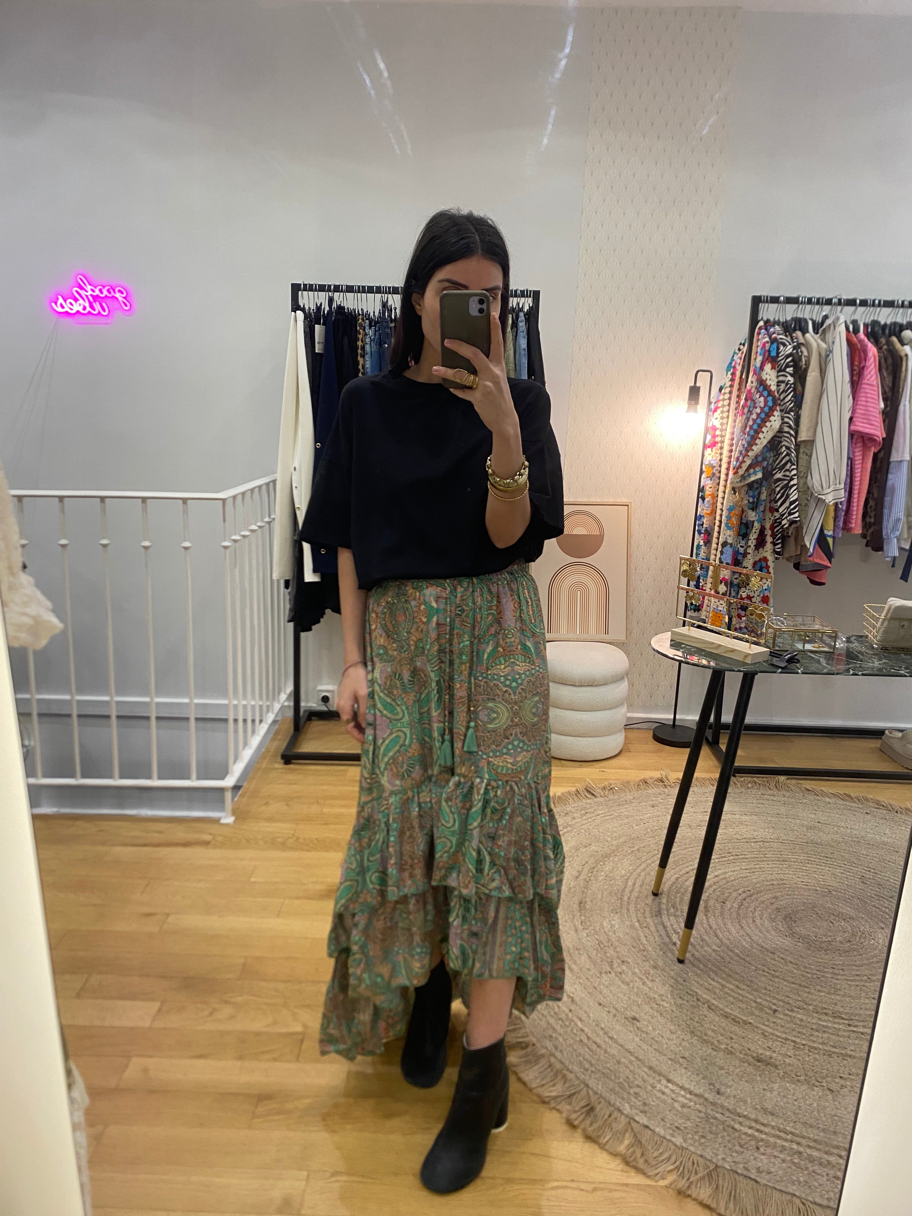 Jupe asymétrique « Selena »