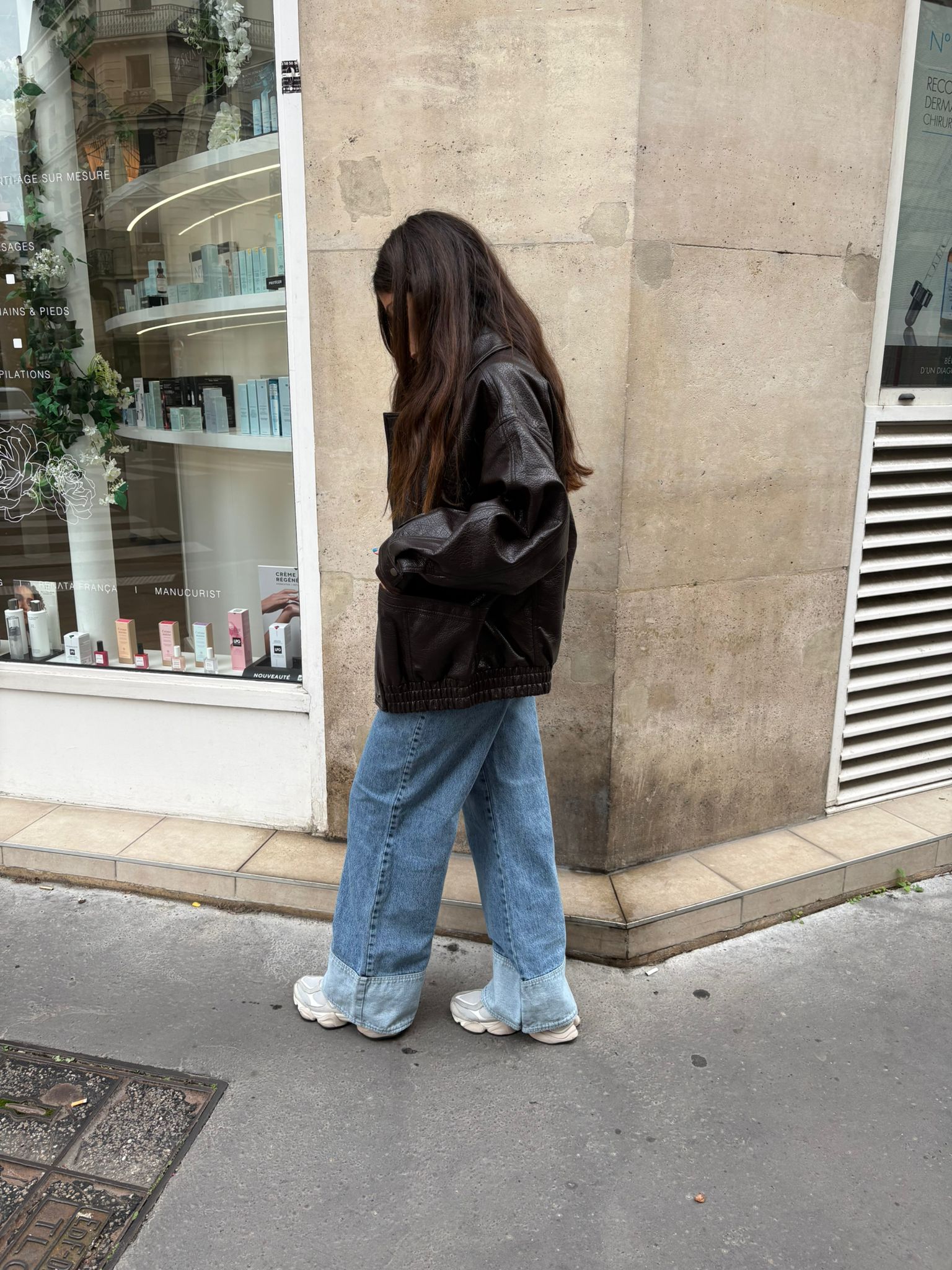 Blouson « Zoé » marron