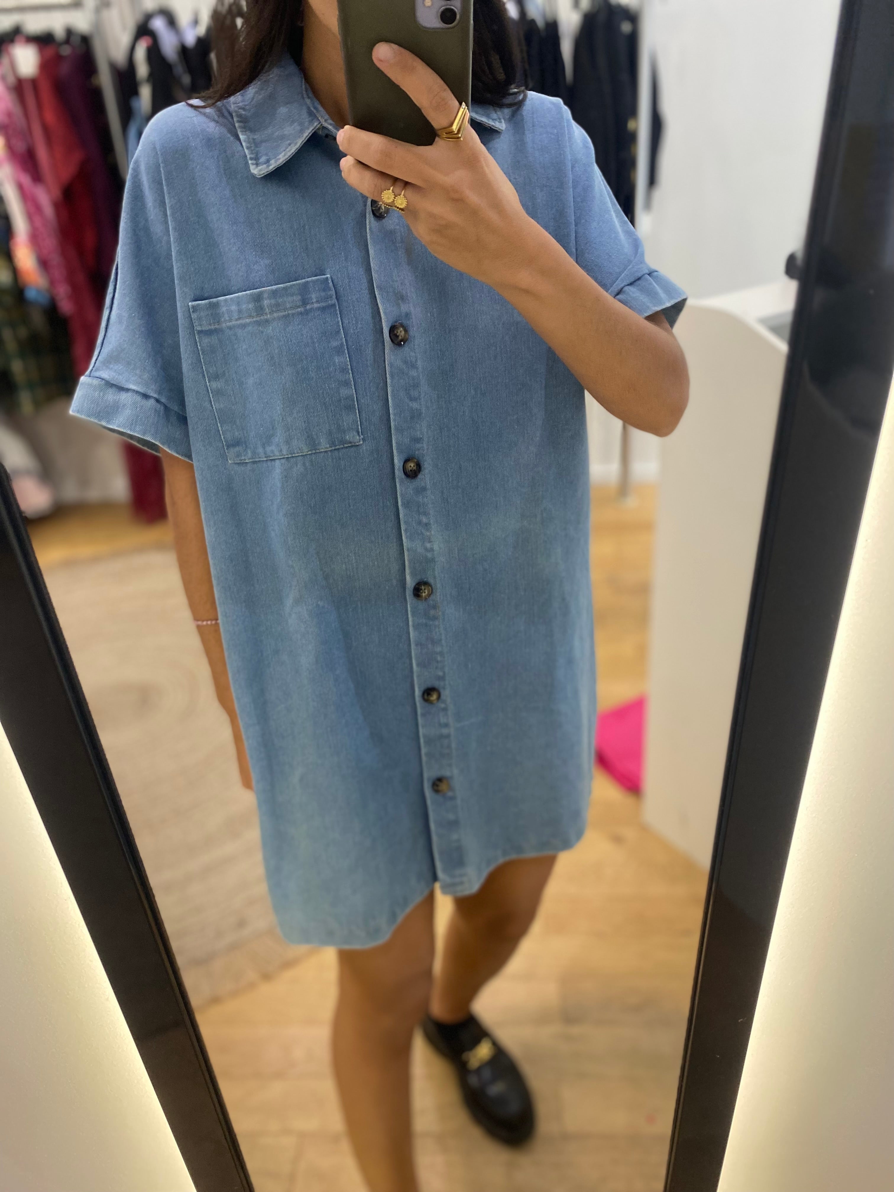 Robe en jeans « lina »