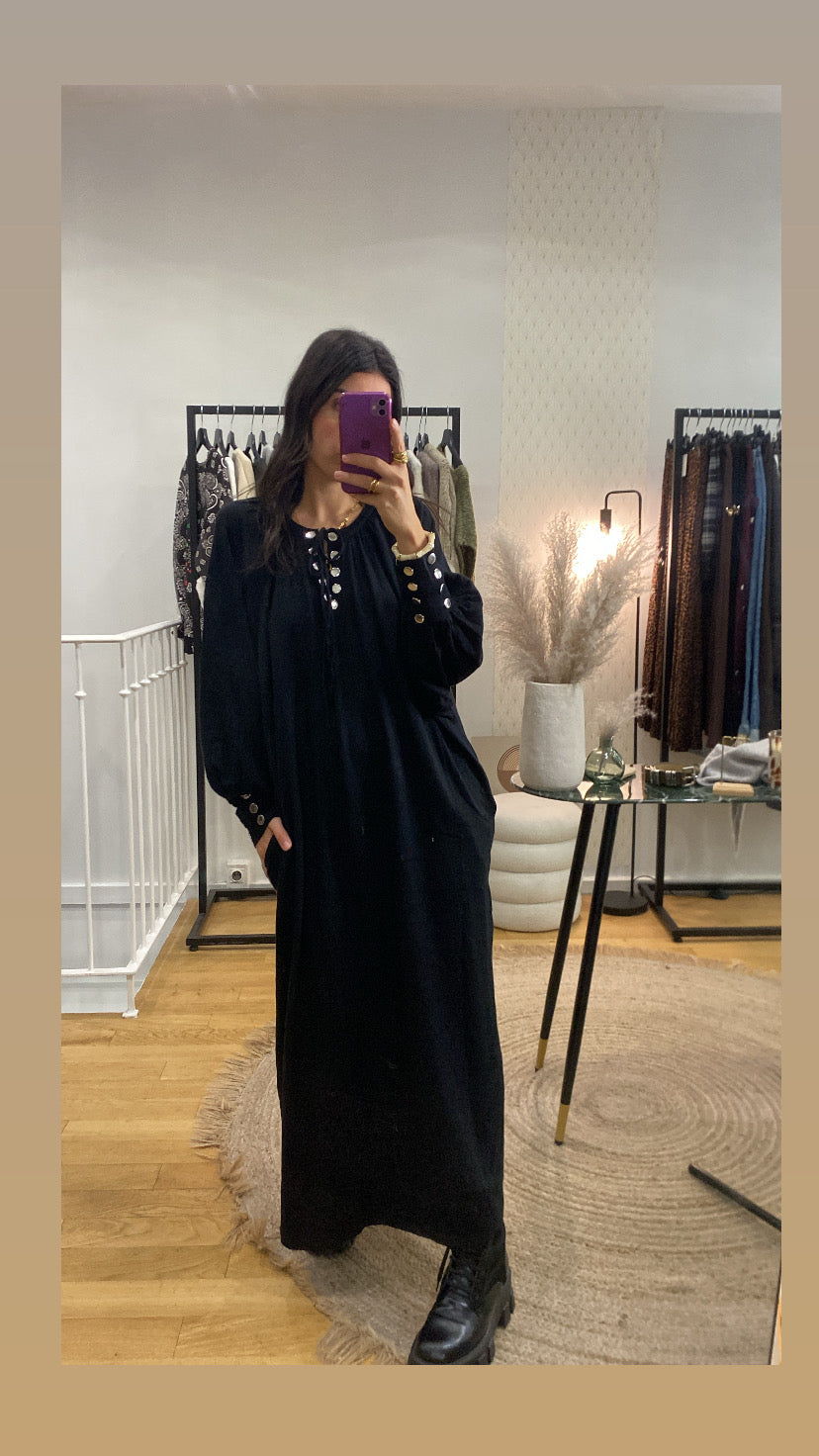 Robe « bella » noir