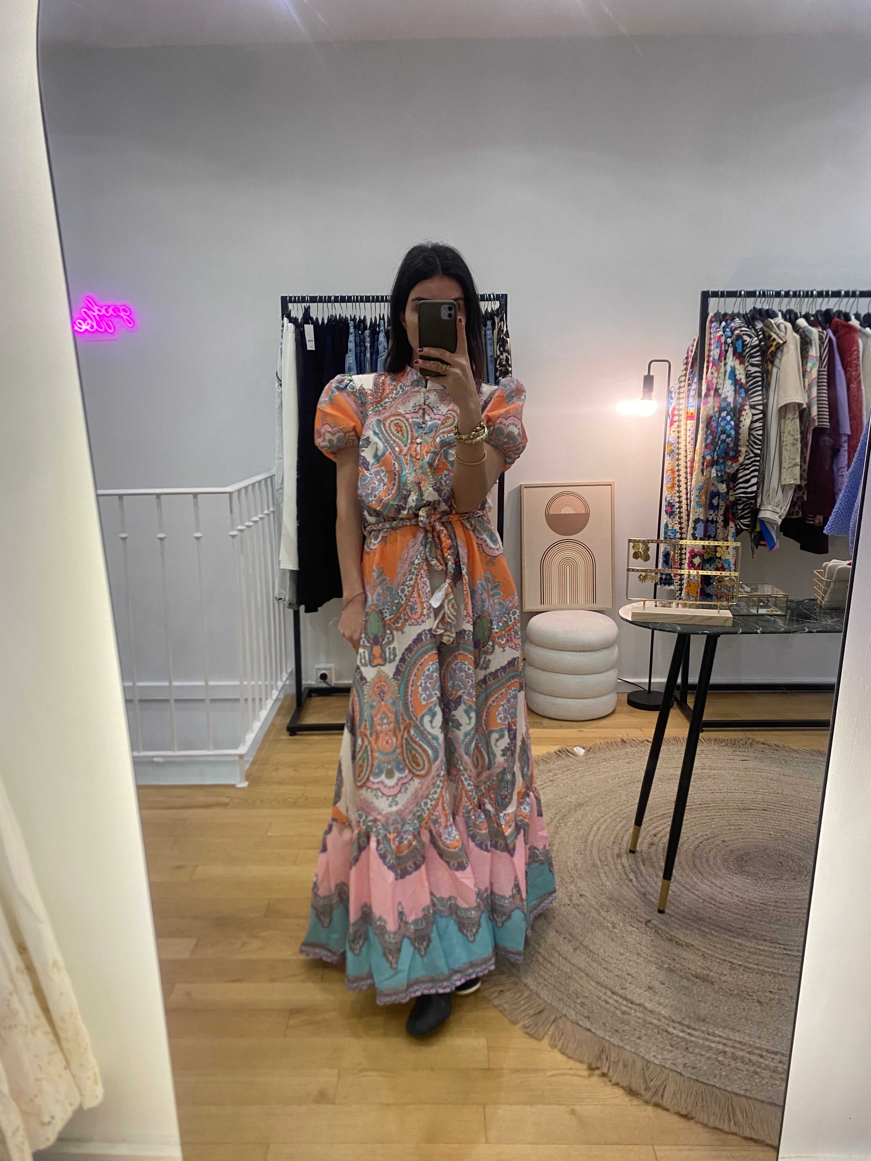 Robe « Zim » orange