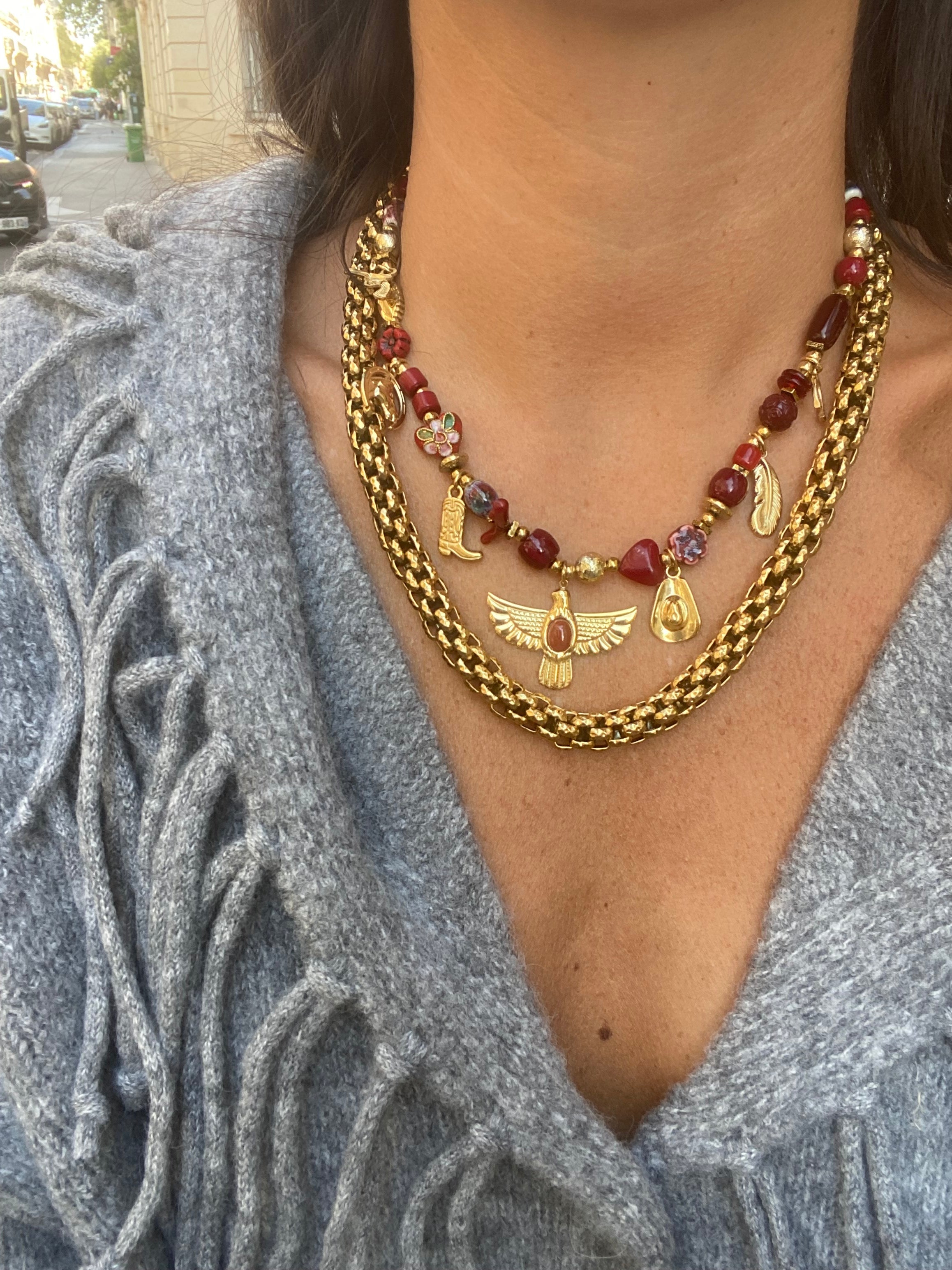 Collier « vintage »