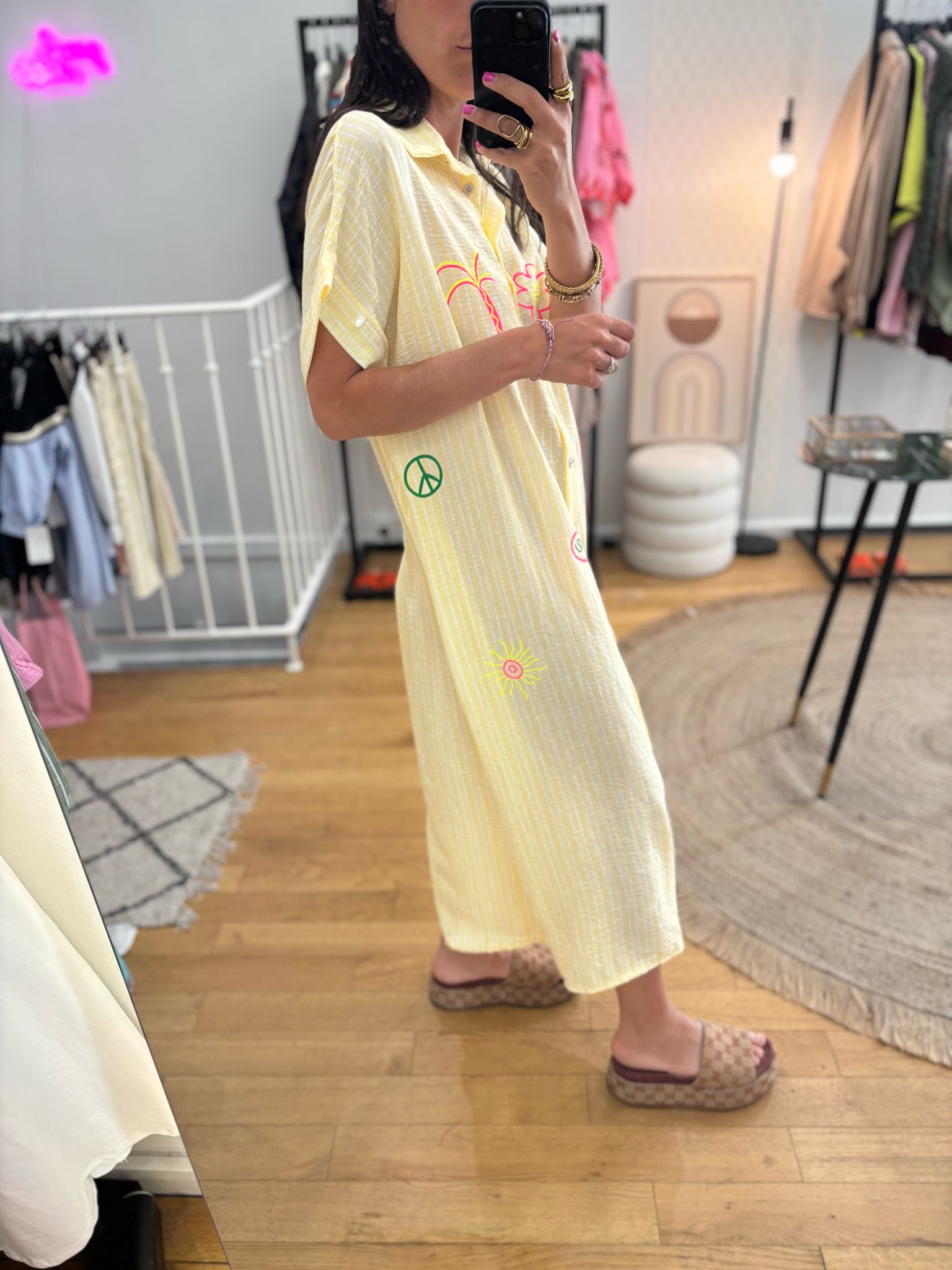 Robe « Lennie » jaune