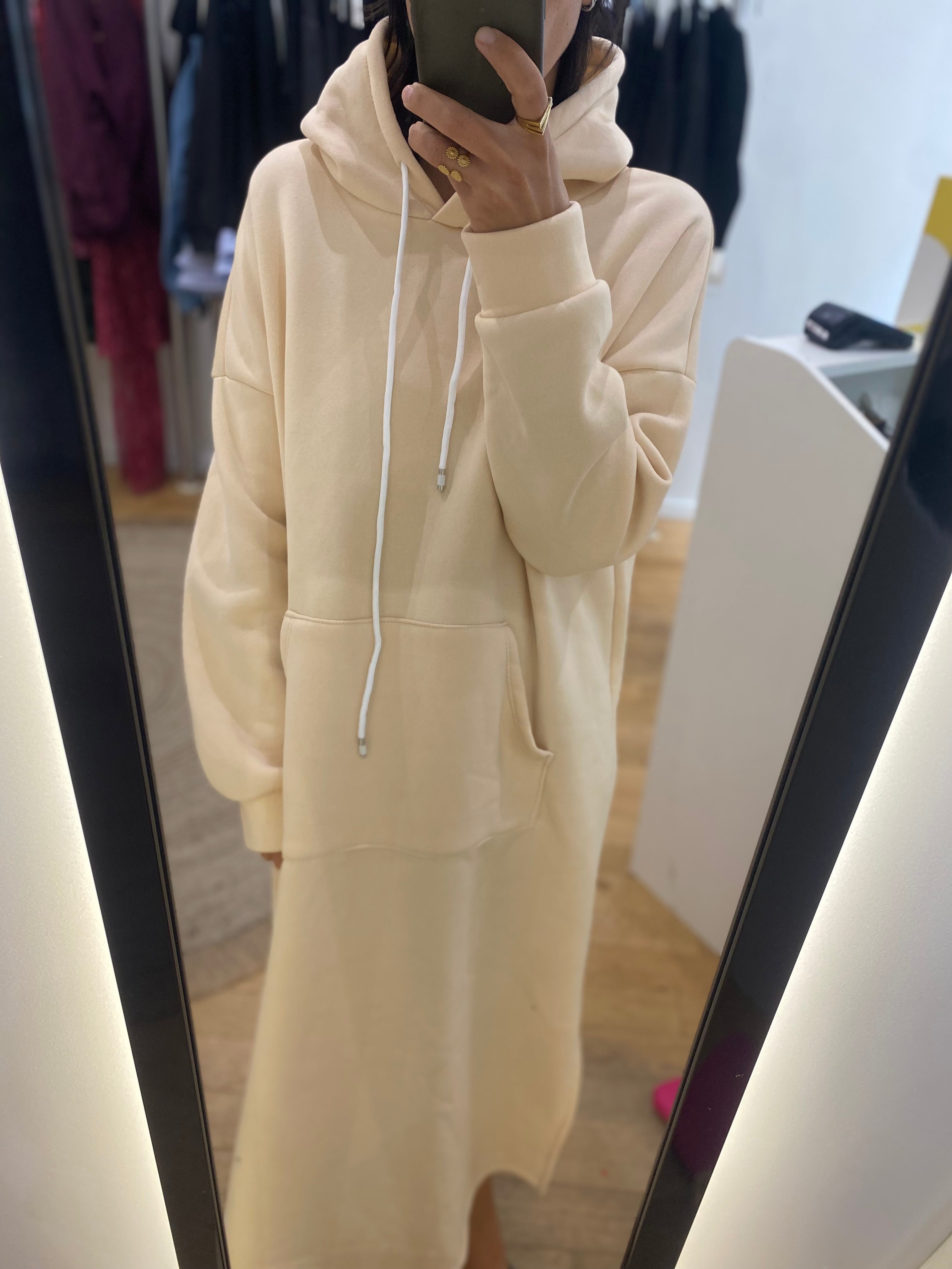 Robe capuche