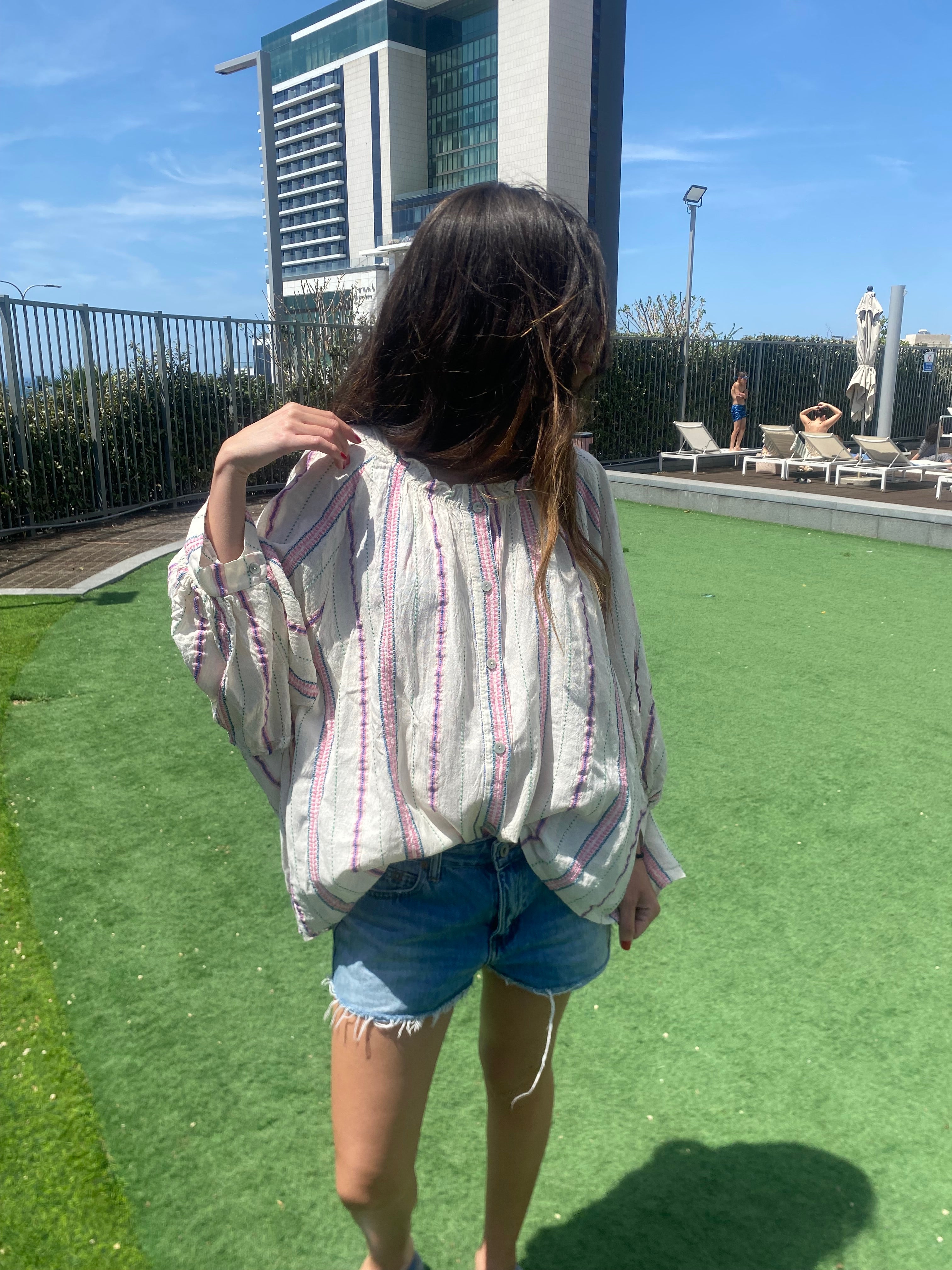 Chemise « Jane » violet