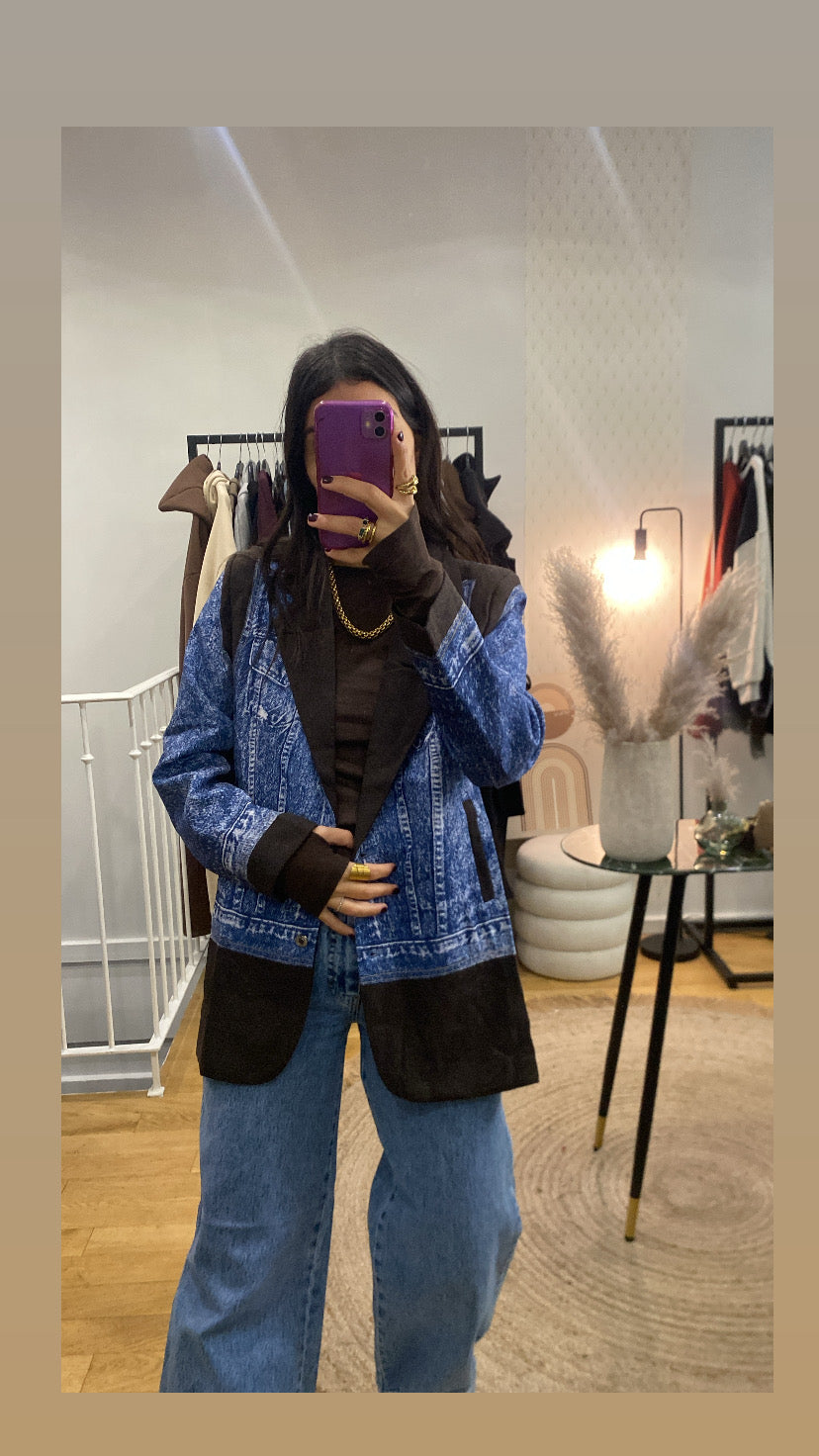 Veste « Winny » marron foncé