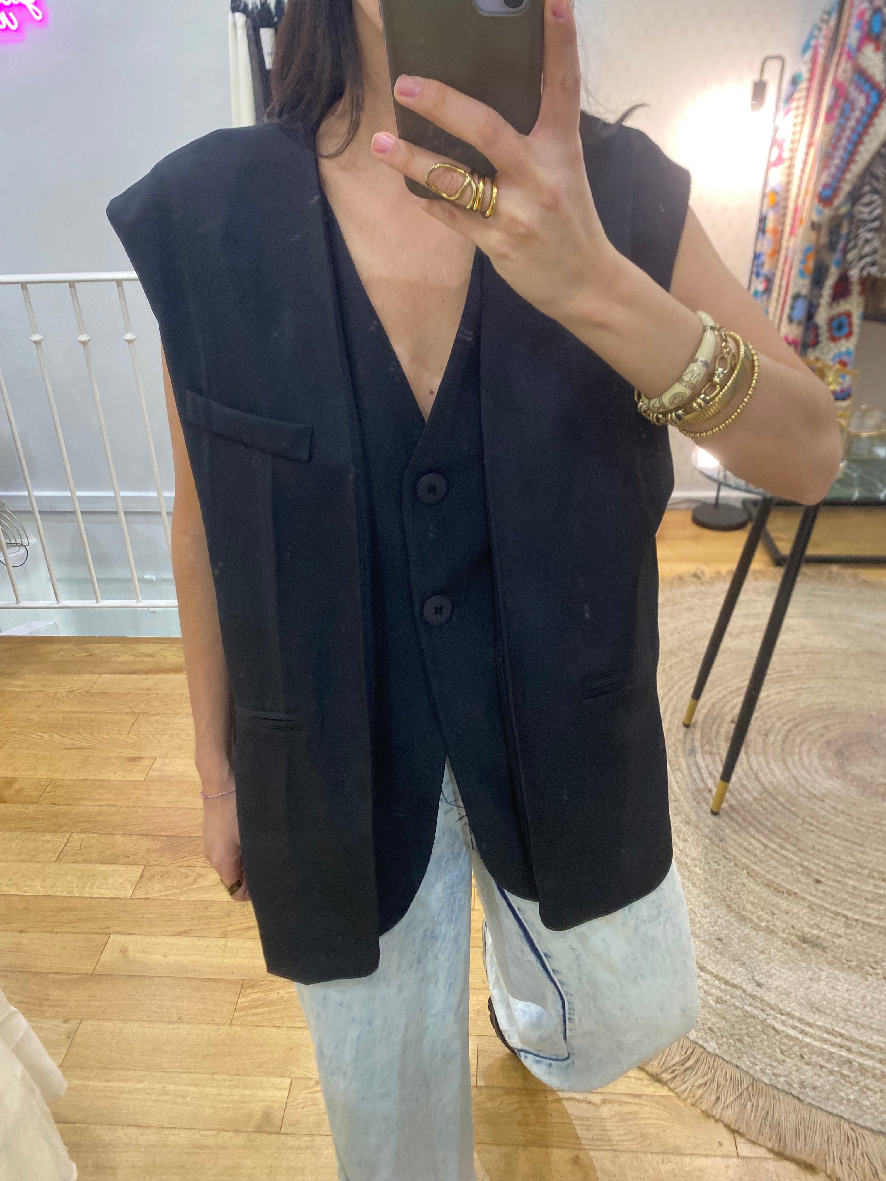 Veste « Liza » noir