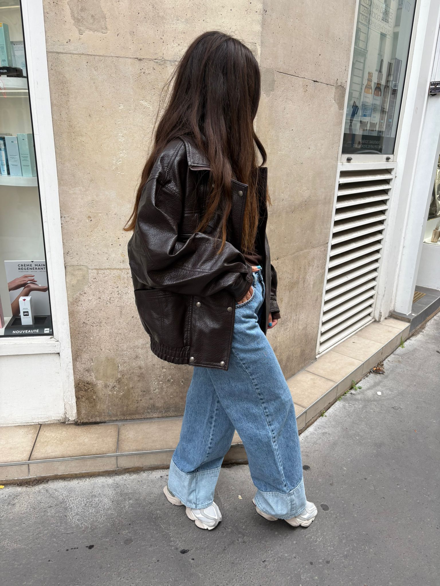 Blouson « Zoé » marron