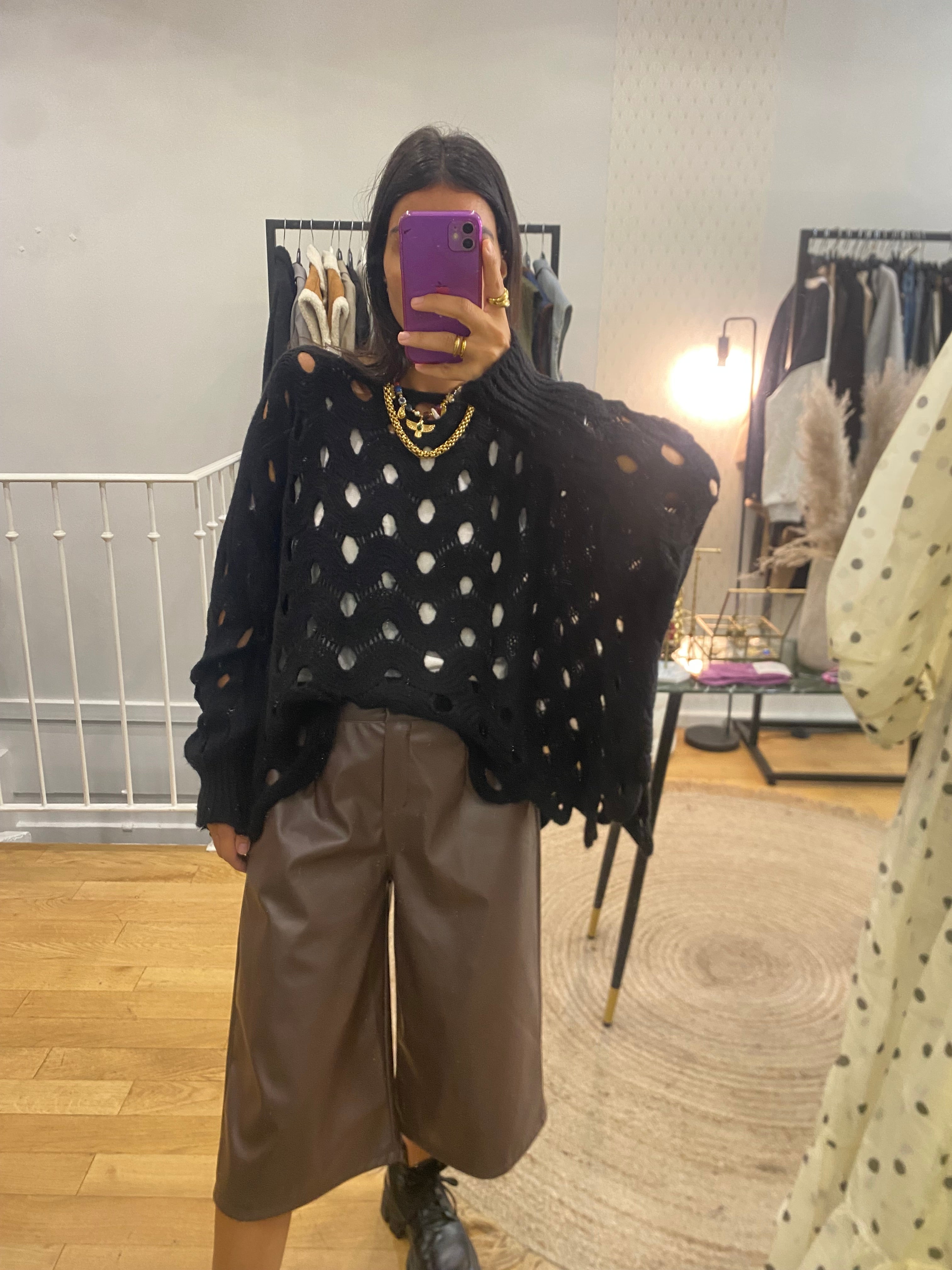 Bermuda « Abi » marron