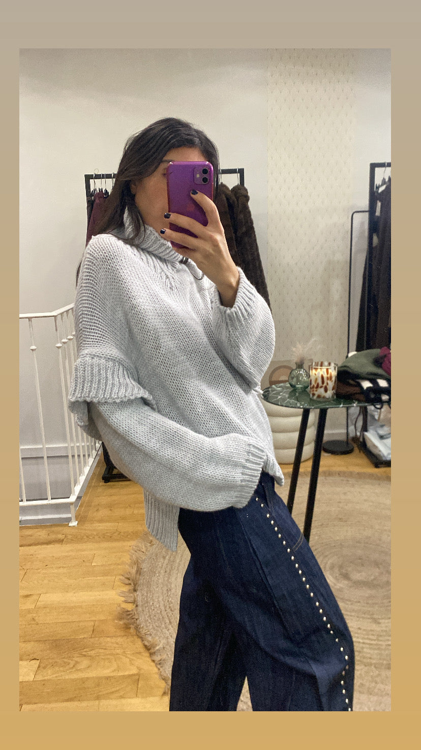 Pull « Irina » gris