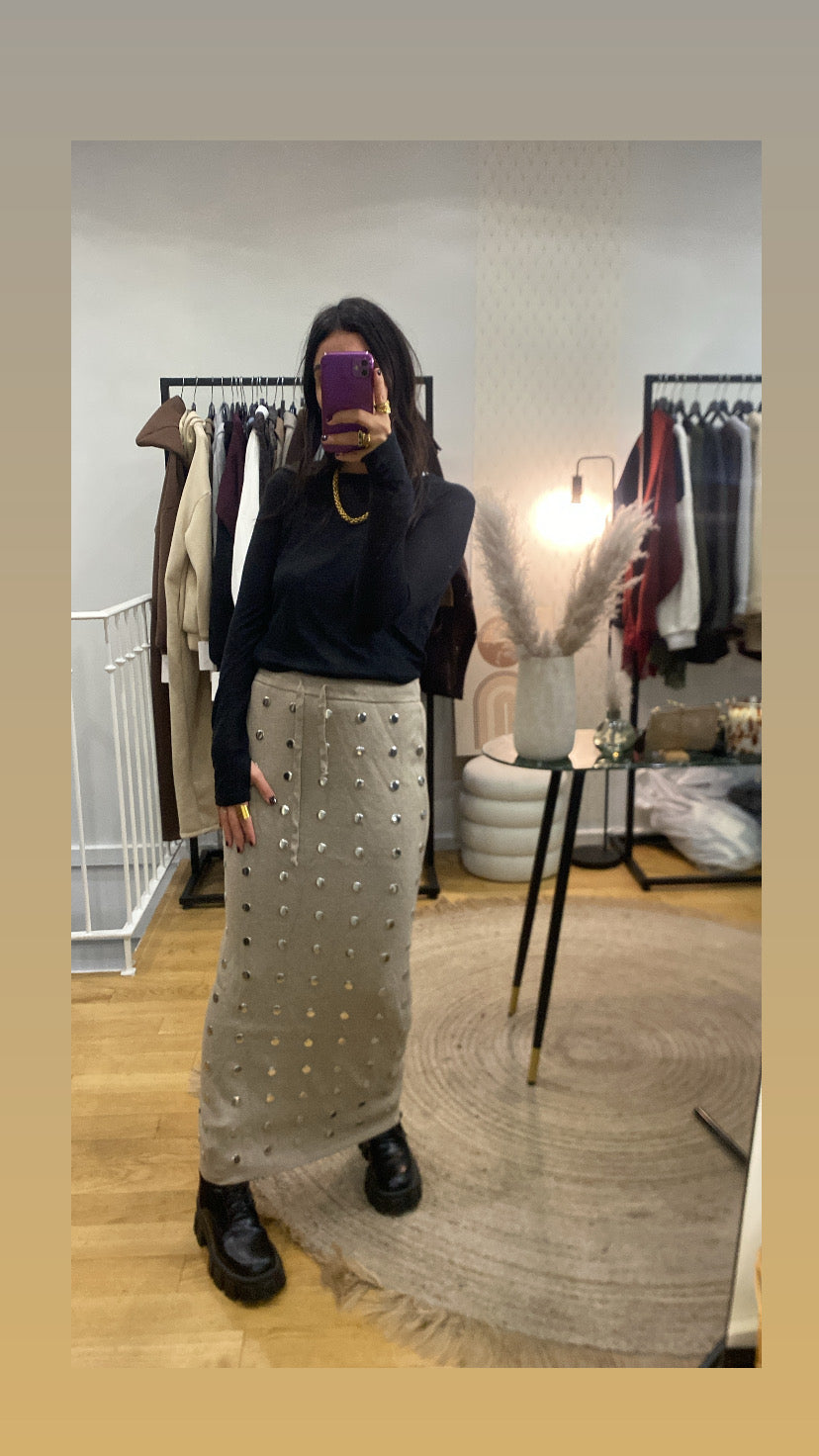 Jupe « Julie » beige