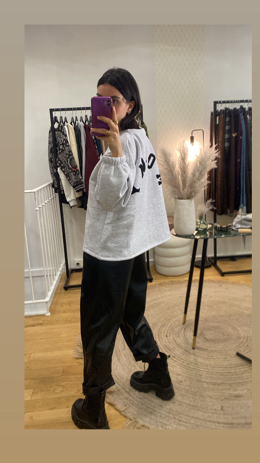 Pull « Mommy » noir