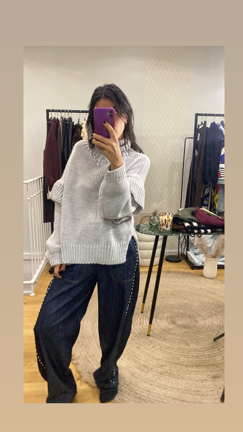 Pull « Irina » gris