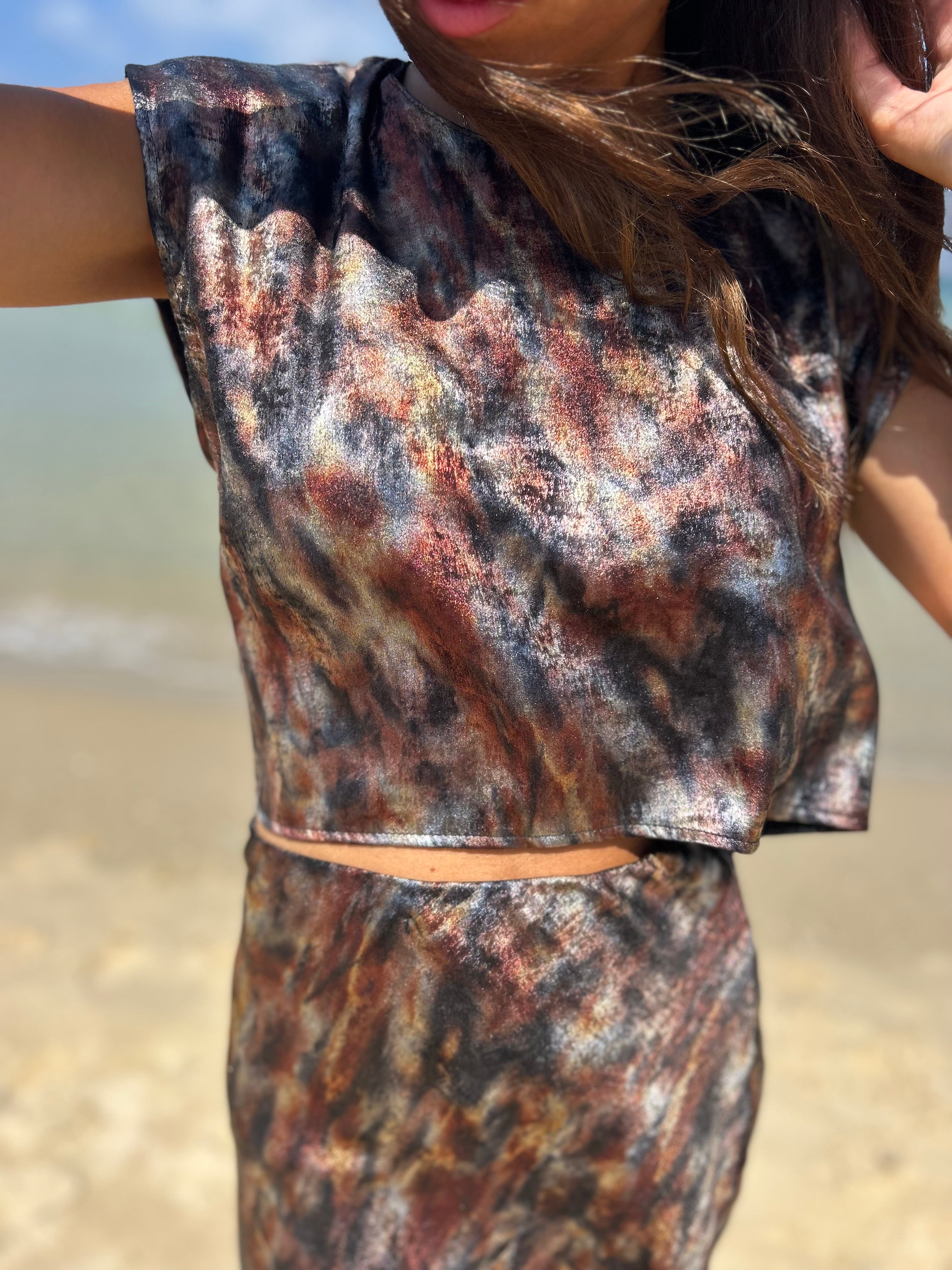 Top « Joey » tie and dye