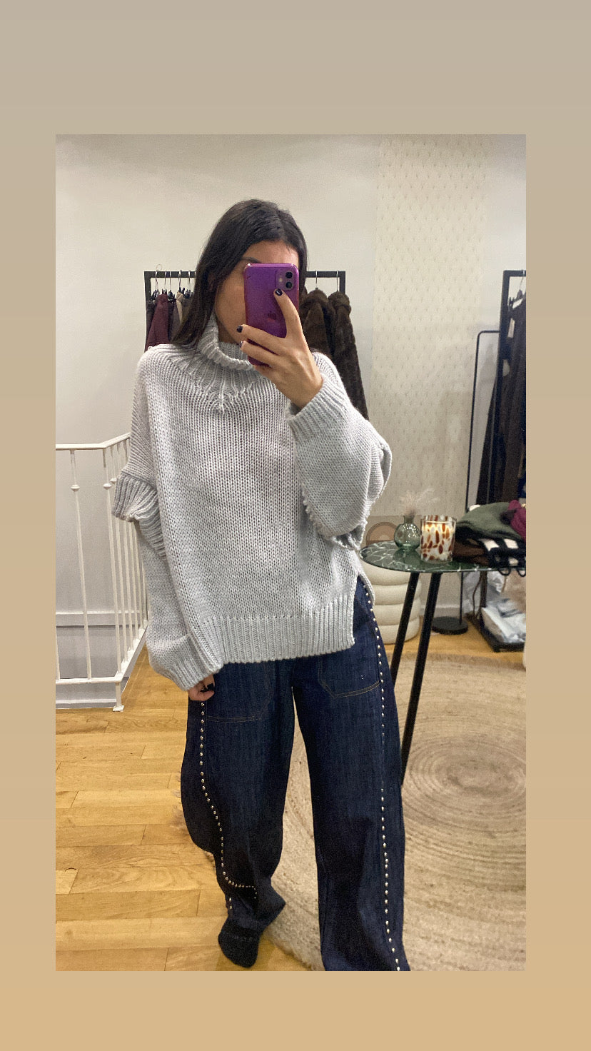 Pull « Irina » gris